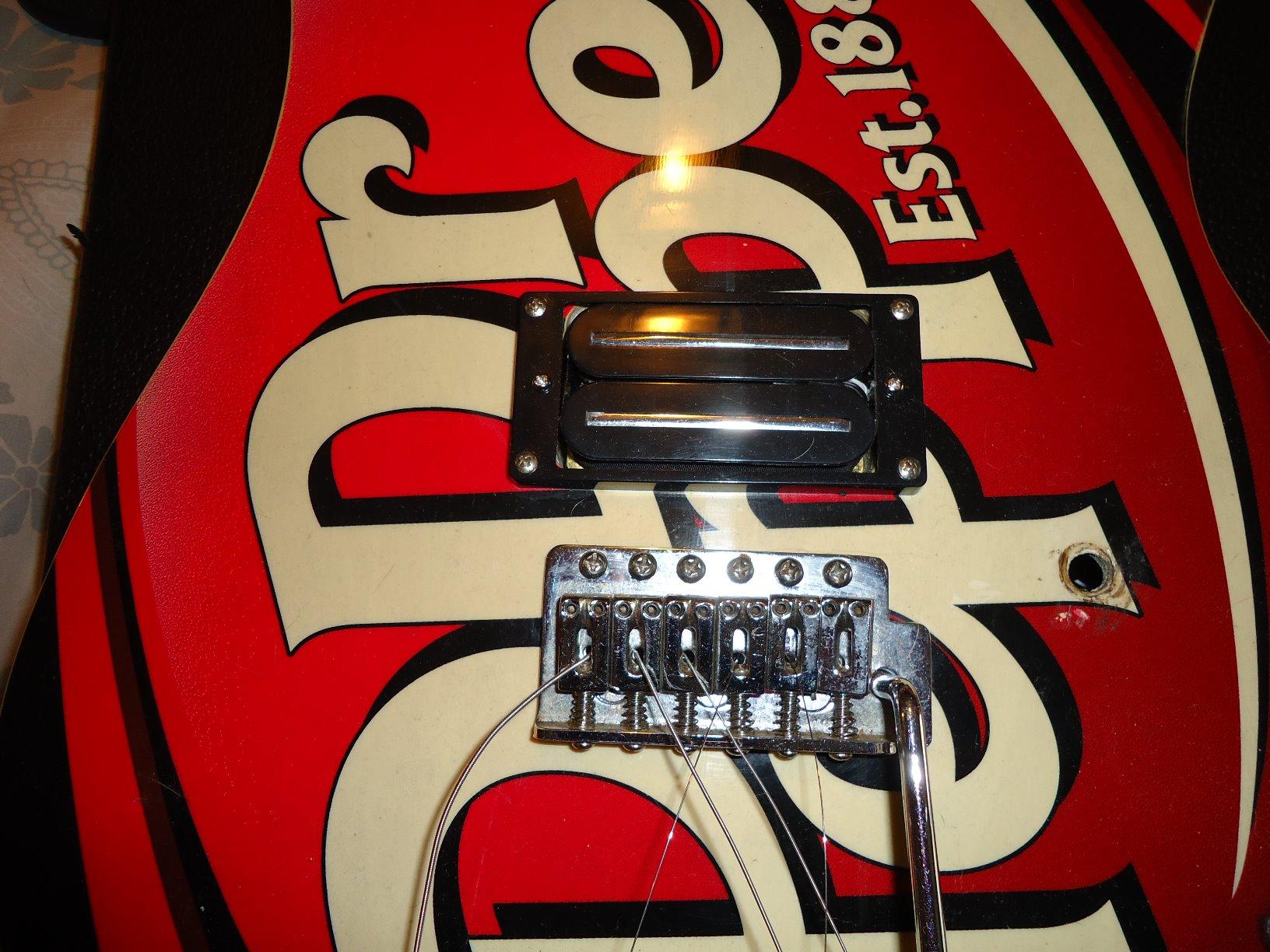 FLEOR High Output Bridge Humbucker Pickup, Black customer photo 1