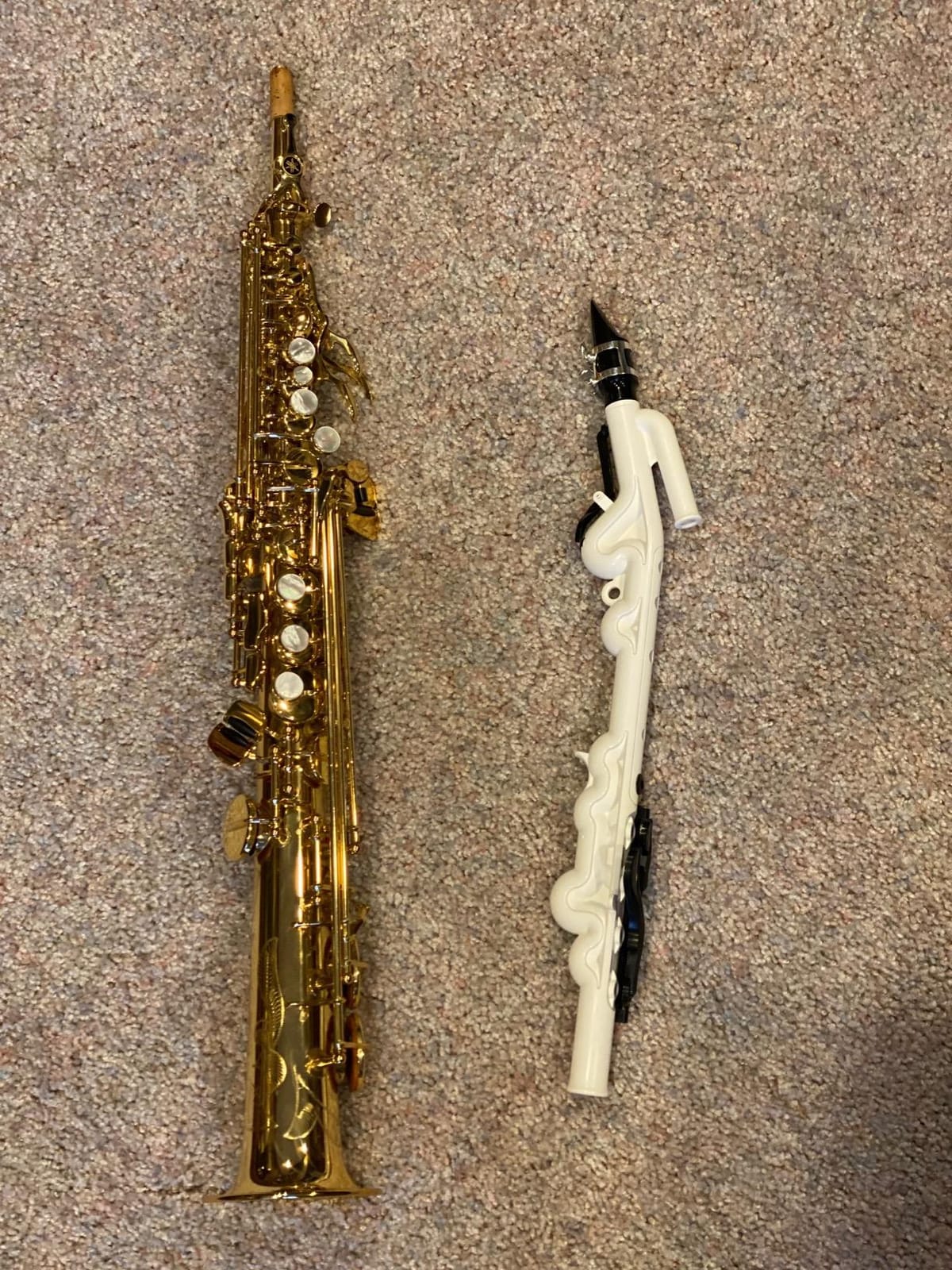 YVS-100 Venova Casual Wind Instrument with Case, White customer photo 2