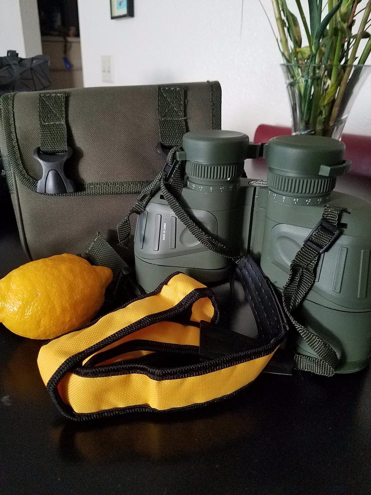 AOMEKIE 7x50 Marine Binoculars for Adult Waterproof Rangefinder & Compass customer photo 1
