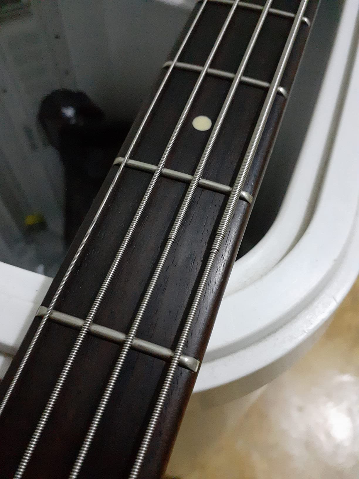 Ernie Ball Short Scale Super Slinky Nickel Wound Bass Guitar Strings, 40-100 Gauge (P02854) customer photo 2