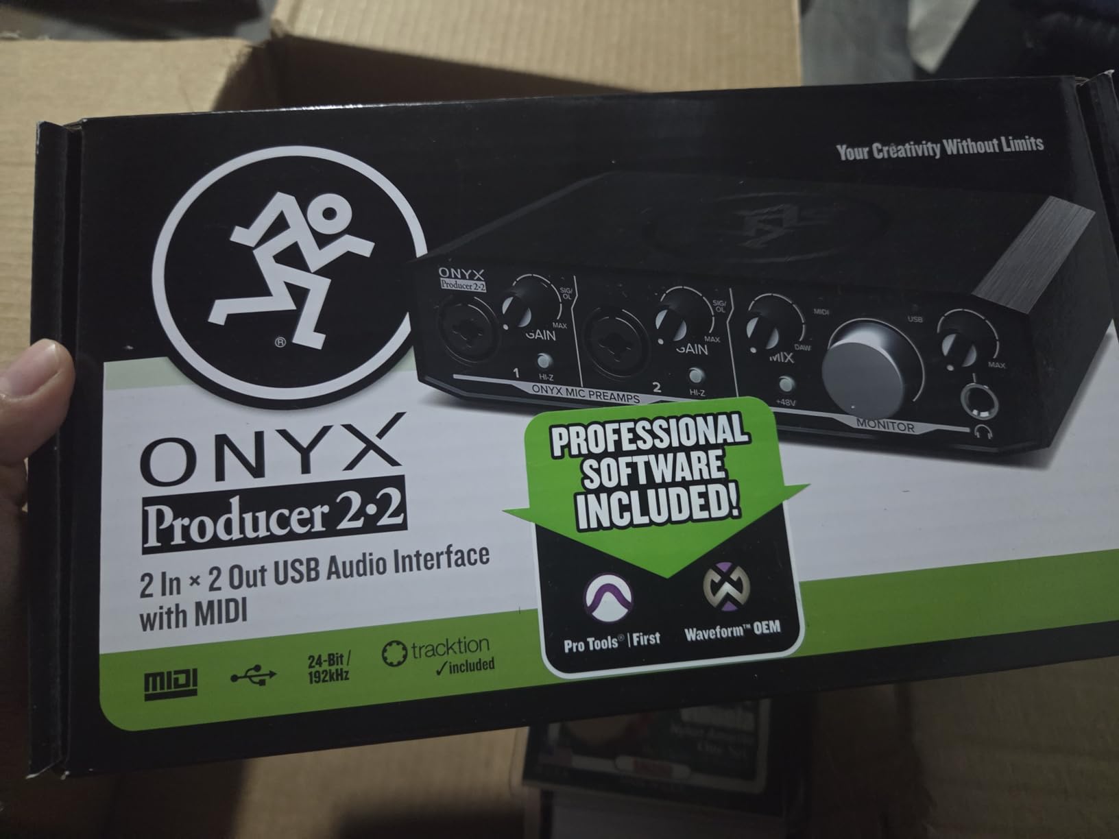 Mackie Audio Interface, Onyx Producer 2X2 USB Audio Interface with MIDI (Onyx Producer 2-2) customer photo 2