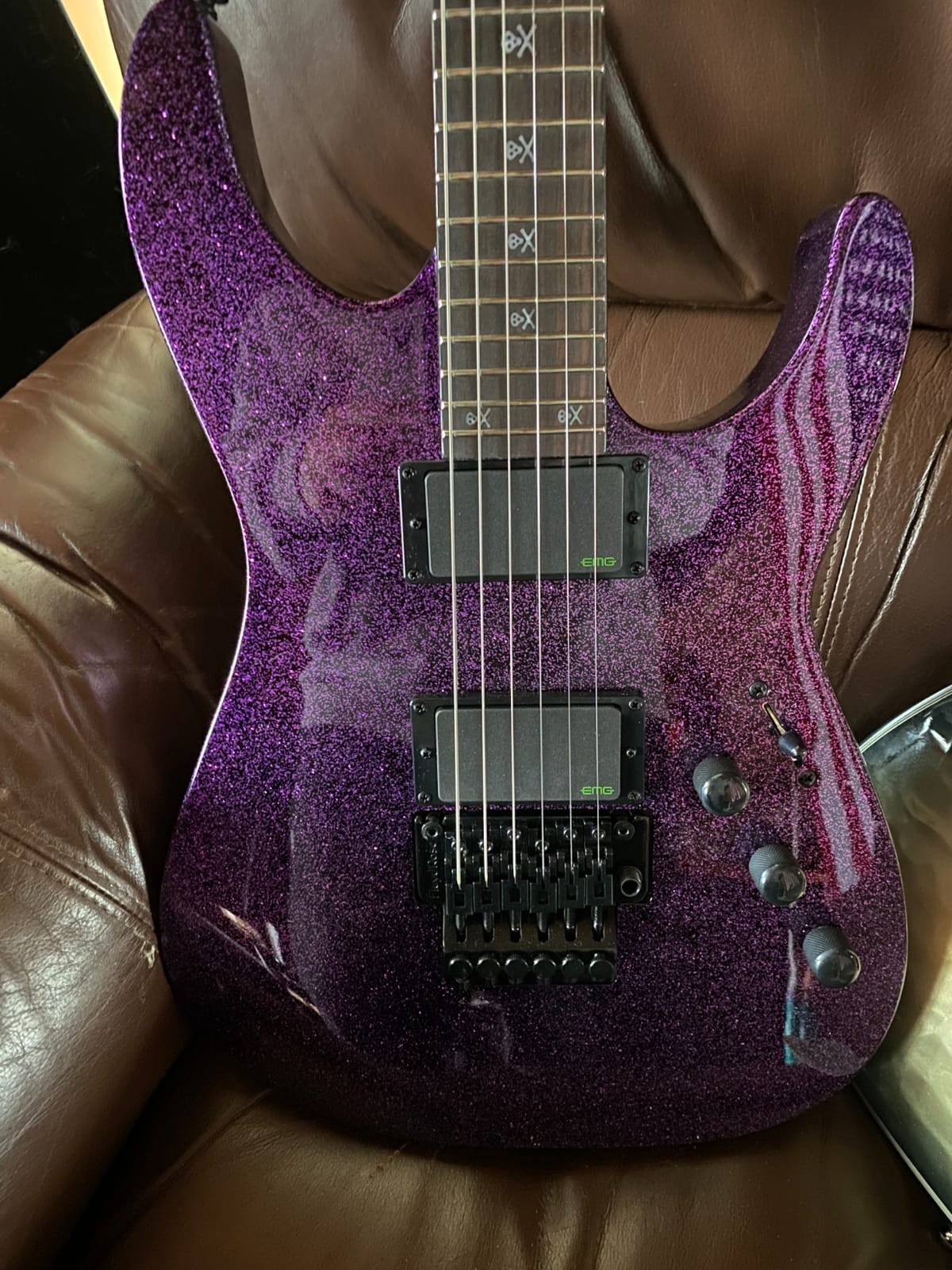 ESP LTD KH-602 - Purple Sparkle customer photo 1