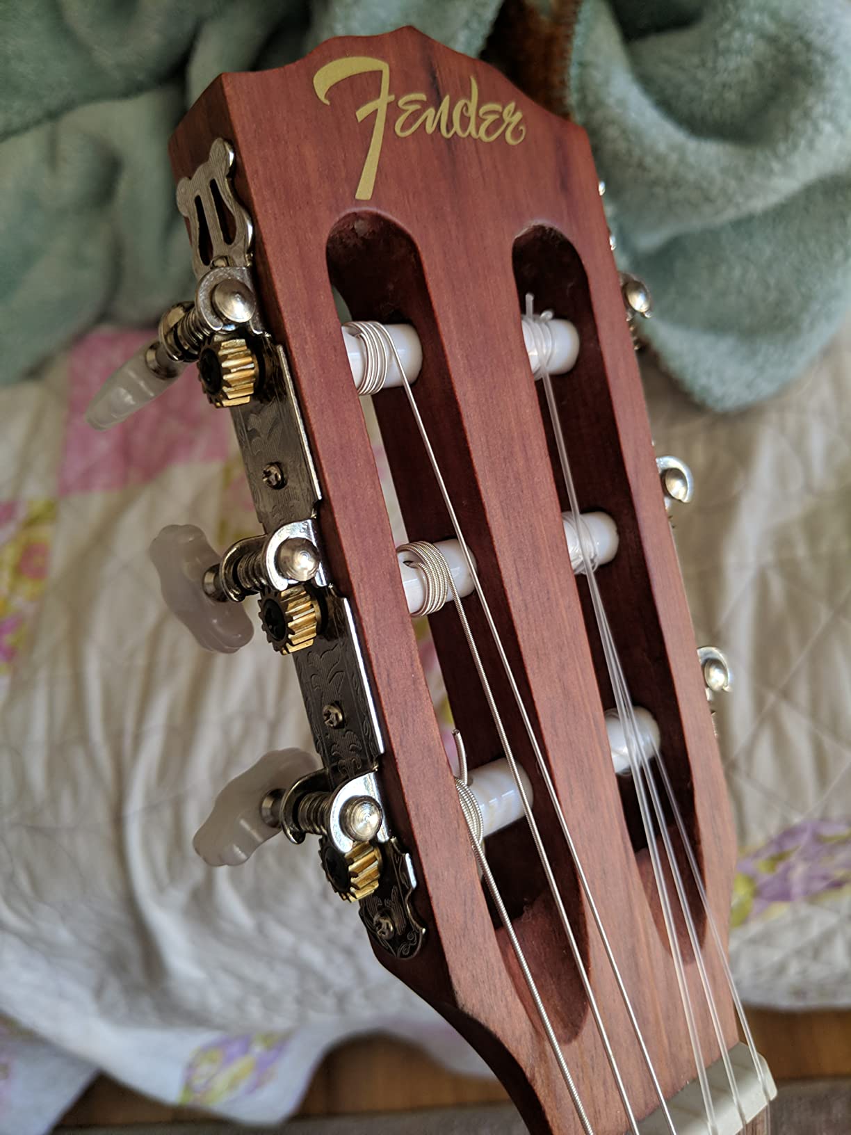 Fender FA-15N 3/4 Scale Nylon String Acoustic Guitar, Natural, with Gig Bag customer photo 1