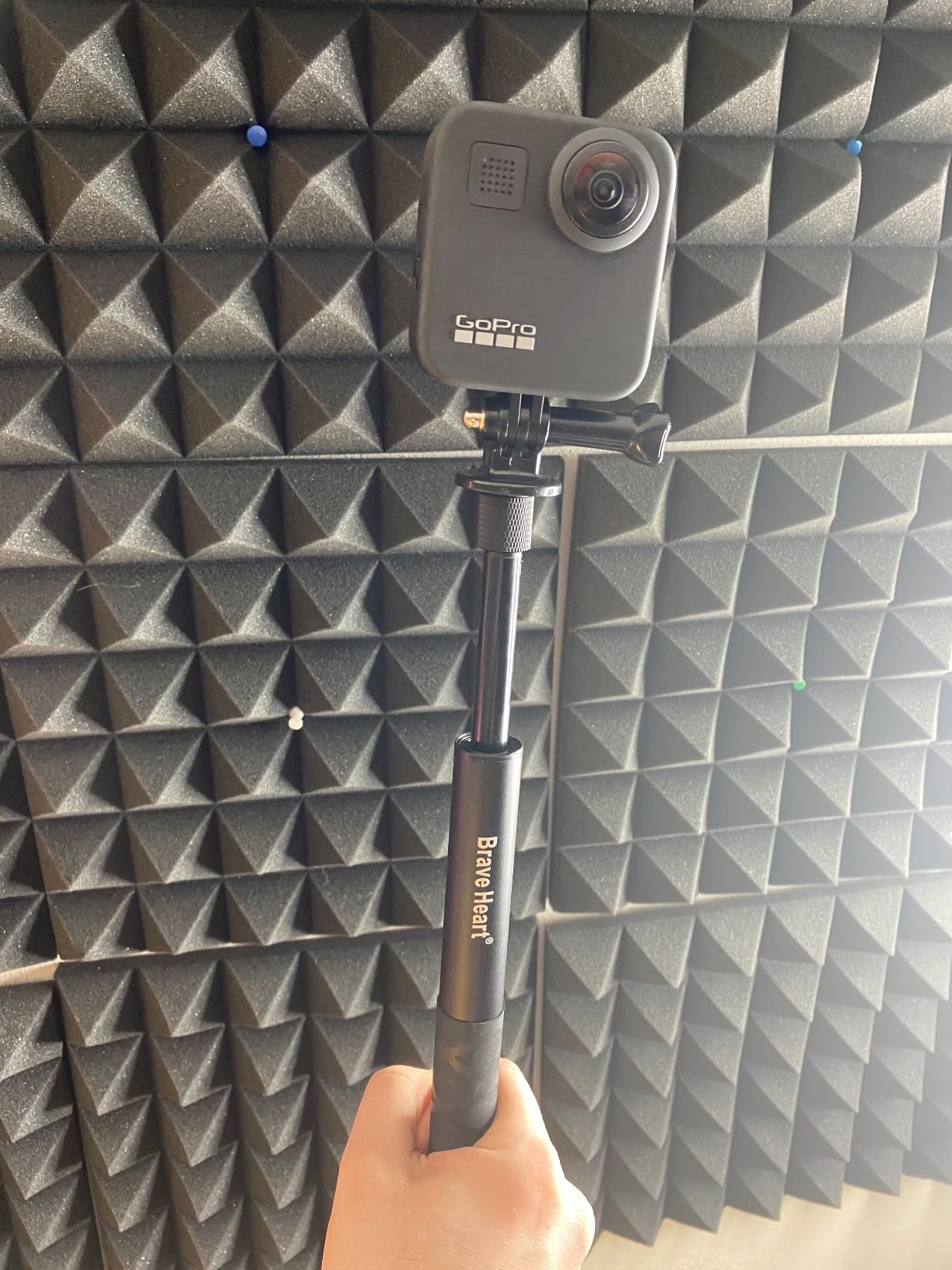 GoPro MAX — Waterproof 360 + Traditional Camera with Touch Screen Spherical 5.6K30 HD Video 16.6MP 360 Photos 1080p Live Streaming Stabilization customer photo 2