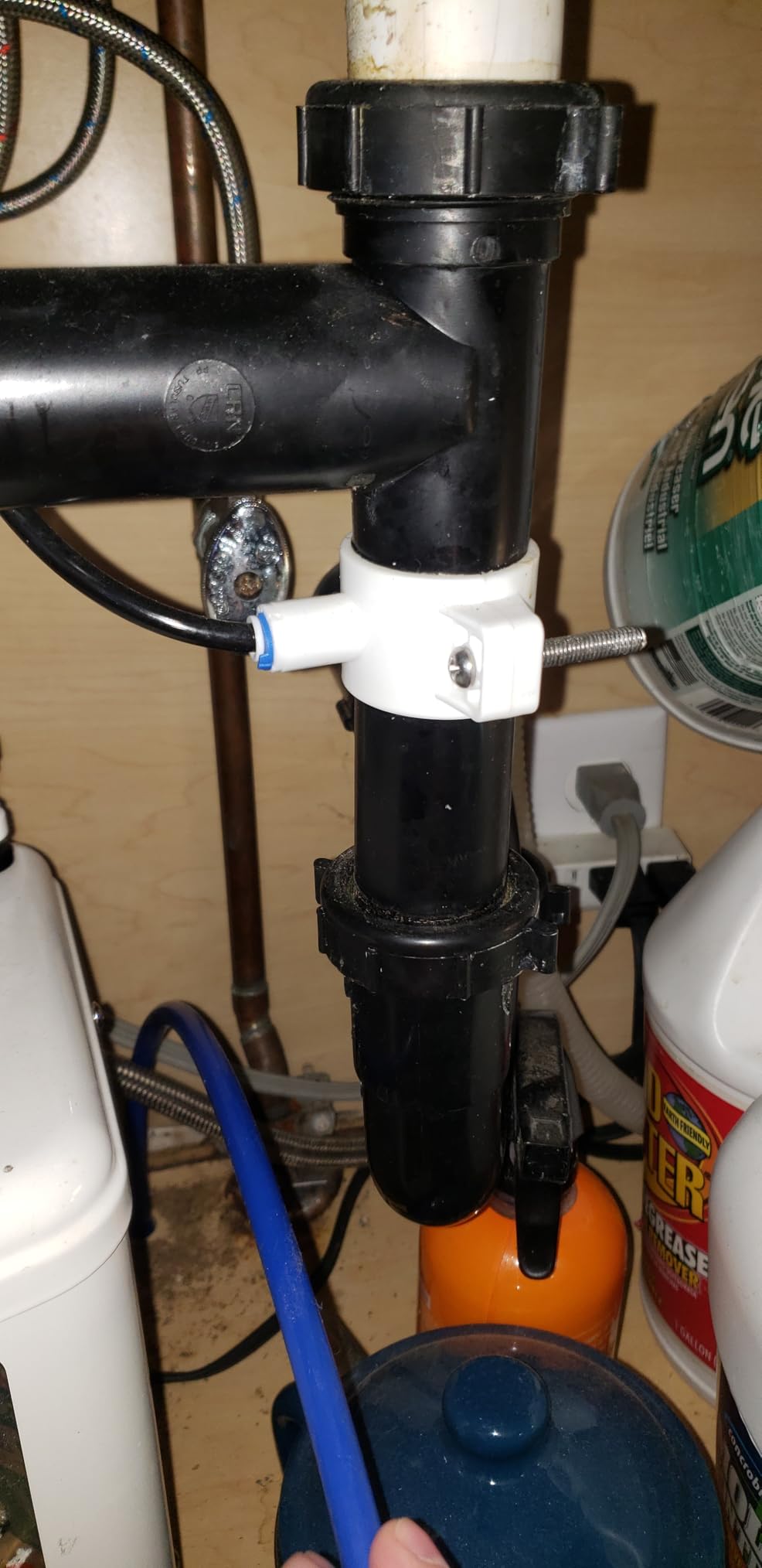 5-Stage Reverse Osmosis Water Filter System, NSF Certified 100GPD RO Water Purifier Under Sink Reduces 99.999% Impurities, with 4 Extra Replacement Filters Free for Home Drinking customer photo 1