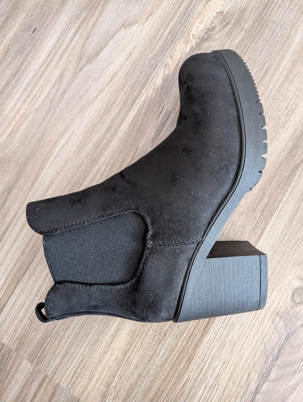 DREAM PAIRS Women's Chelsea Ankle Boots Fall Booties Shoes customer photo 1