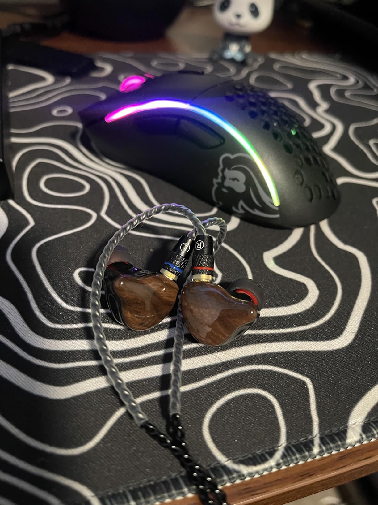 Dual Dynamic Driver IEM Earphones, HiFi Stereo In Ear Monitor Headphones customer photo 2