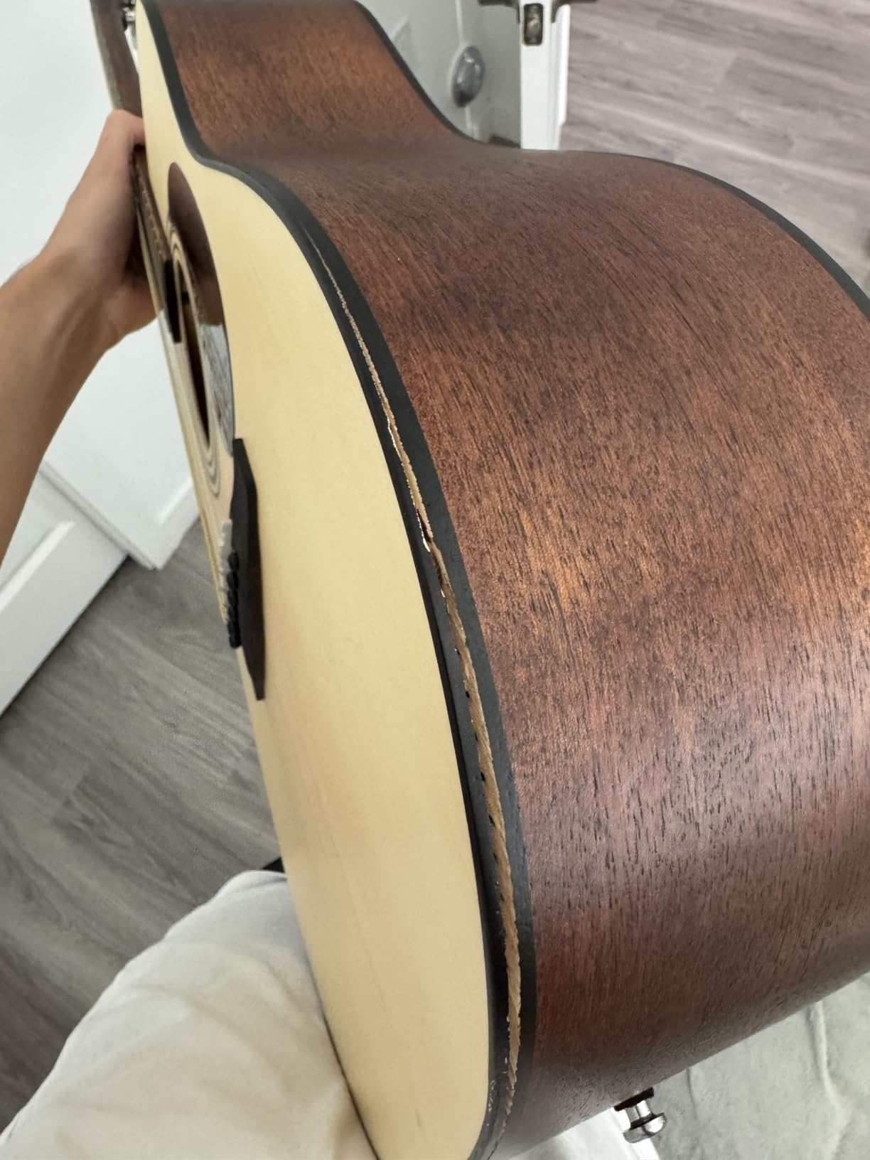 Cort AD810SSB AD810 Dreadnought Acoustic Guitar Satin Sunburst customer photo 1