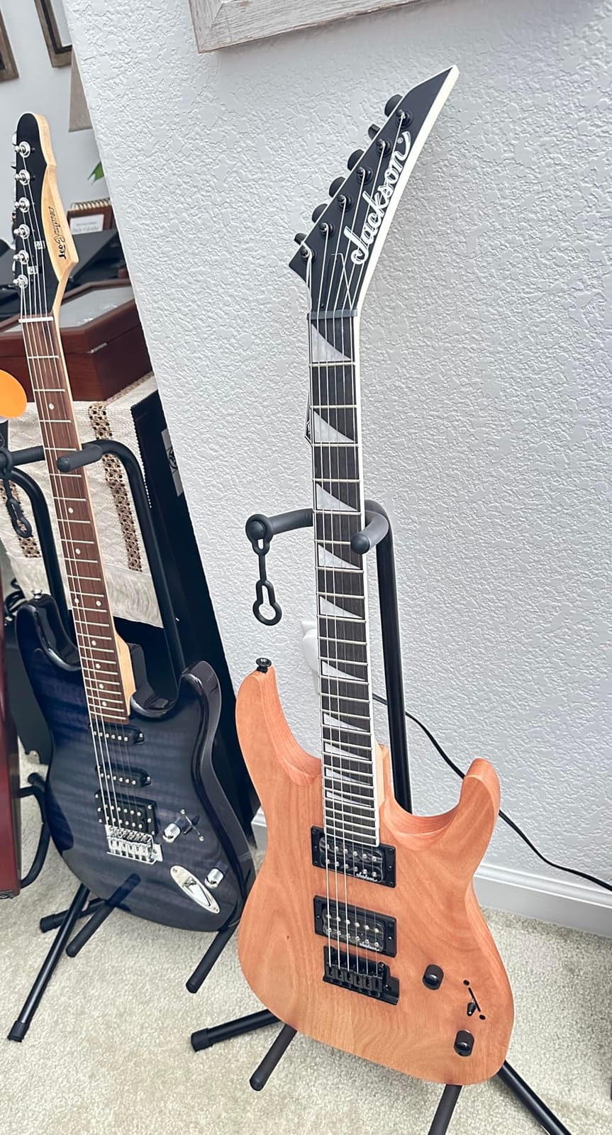 Jackson JS Series Dinky JS22 - Natural Oil with Amaranth Fingerboard customer photo 2