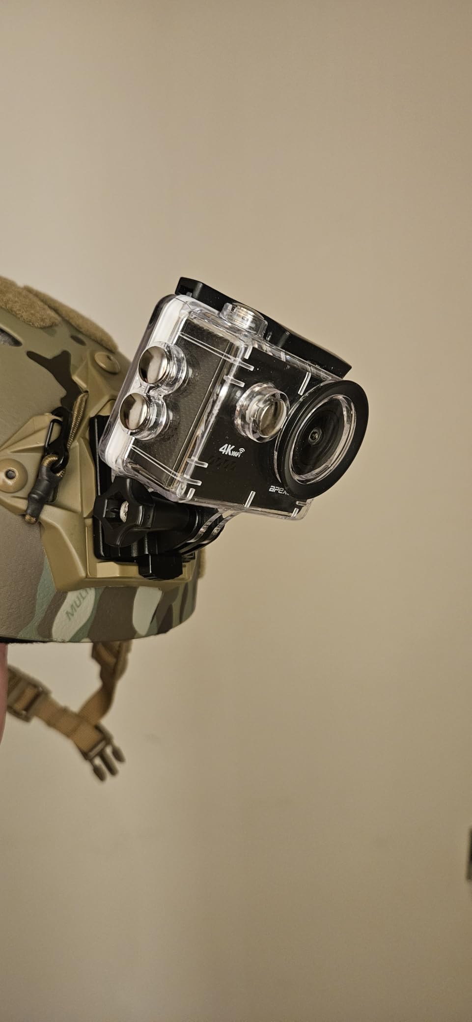 Aluminum NVG Helmet Mount, Tactical Helmet NVG Mount Compatible with GoPro Hero 13/12/11/10/9/8, DJI Osmo Action 6/5 Pro/4/3, Nano, Insta360, AKASO and Most Action Cameras customer photo 1