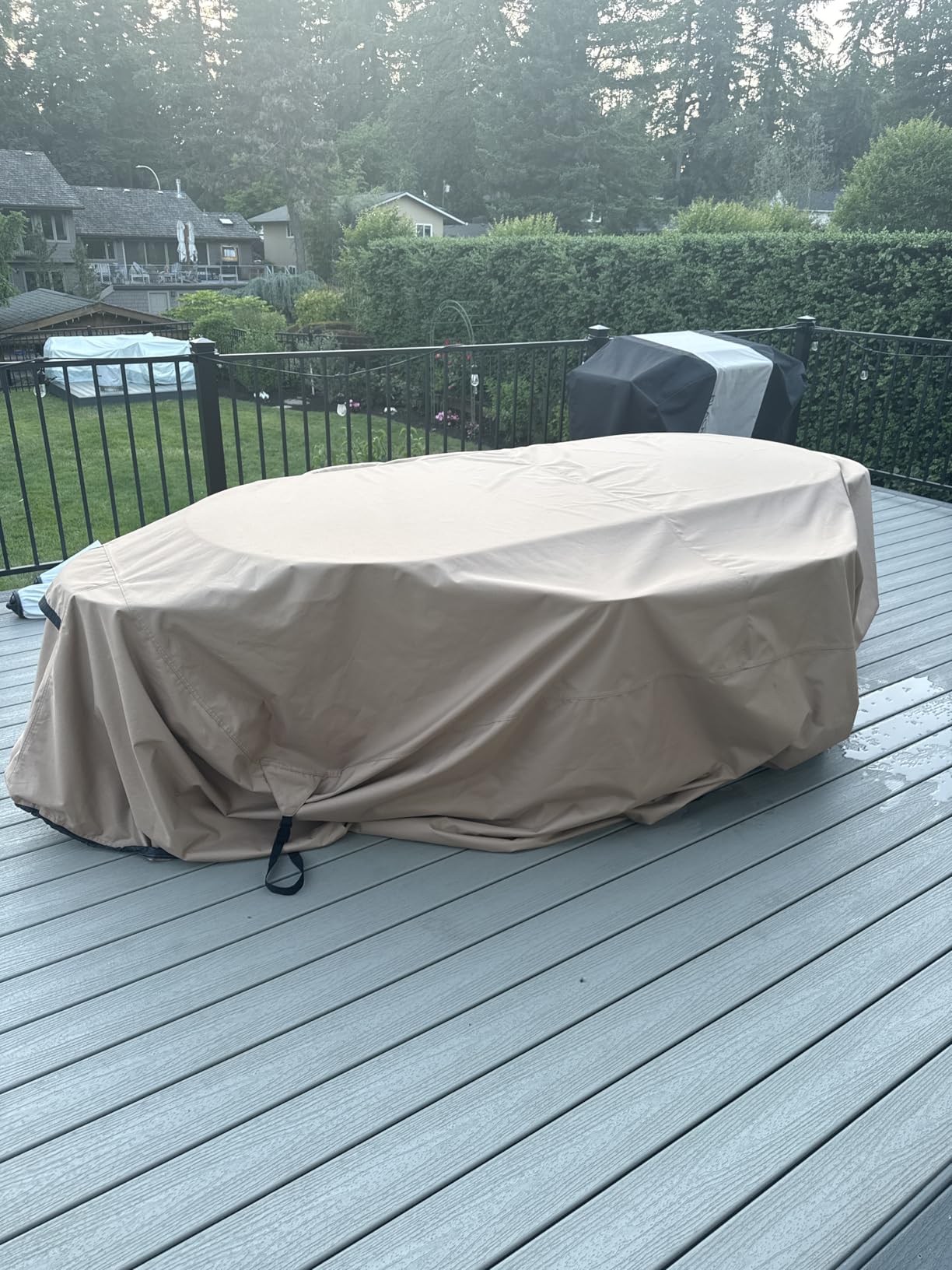 ULTCOVER Waterproof Patio Furniture Cover 111L x 74W in customer photo 1