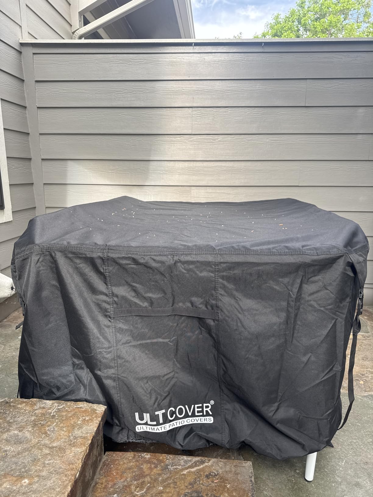 ULTCOVER Waterproof Patio Furniture Cover 111L x 74W in customer photo 2