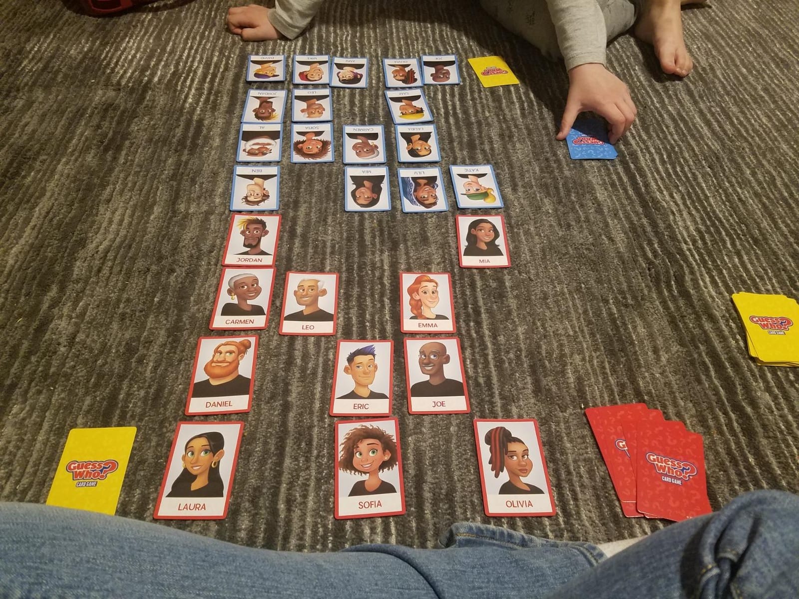 Hasbro Gaming Guess Who? Card Game for Kids, 2 Player Guessing Game, Fun Summer Activities, Vacation Travel Essentials, Ages 5+ customer photo 1