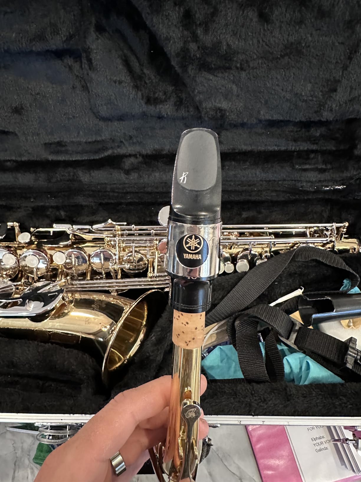 Yamaha 4C Alto Saxophone Mouthpiece, Standard Series customer photo 2