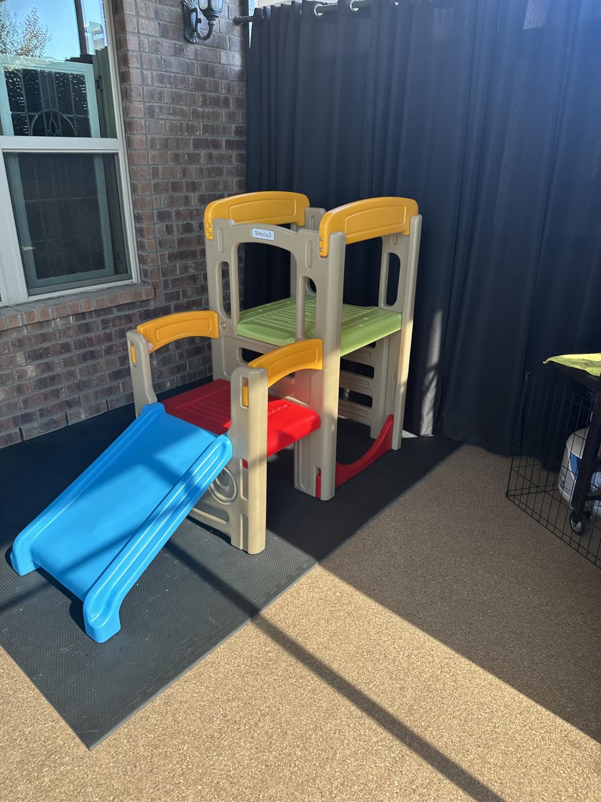 Simplay3 Young Explorers Adventure Climber and Slide - Indoor Outdoor Backyard Playset for Toddlers and Kids customer photo 1