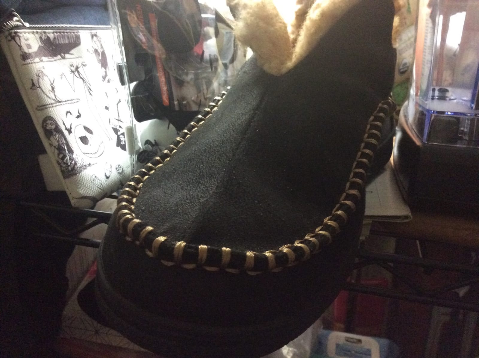 Wishcotton Men's Moccasin Bootie Slippers with Memory Foam customer photo 2