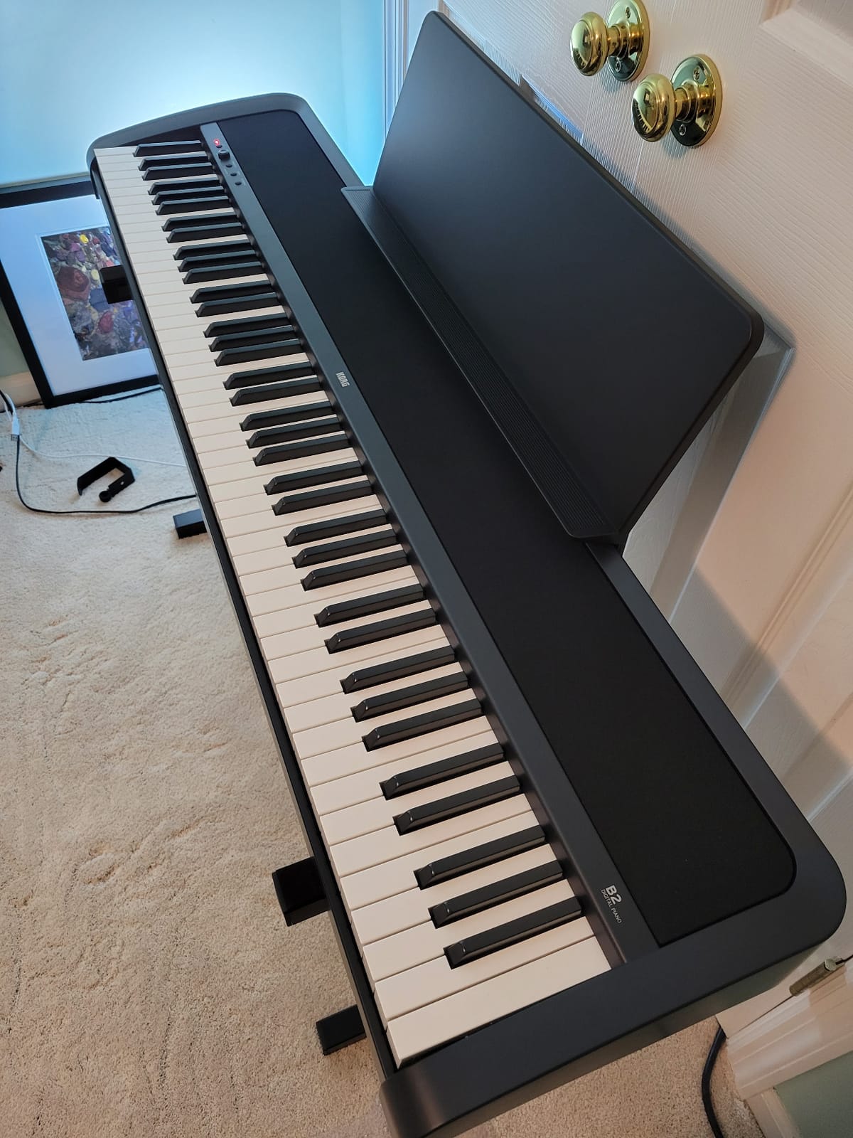 Korg B2 88-Key Digital Piano w/Audio - Software Included - Black customer photo 2