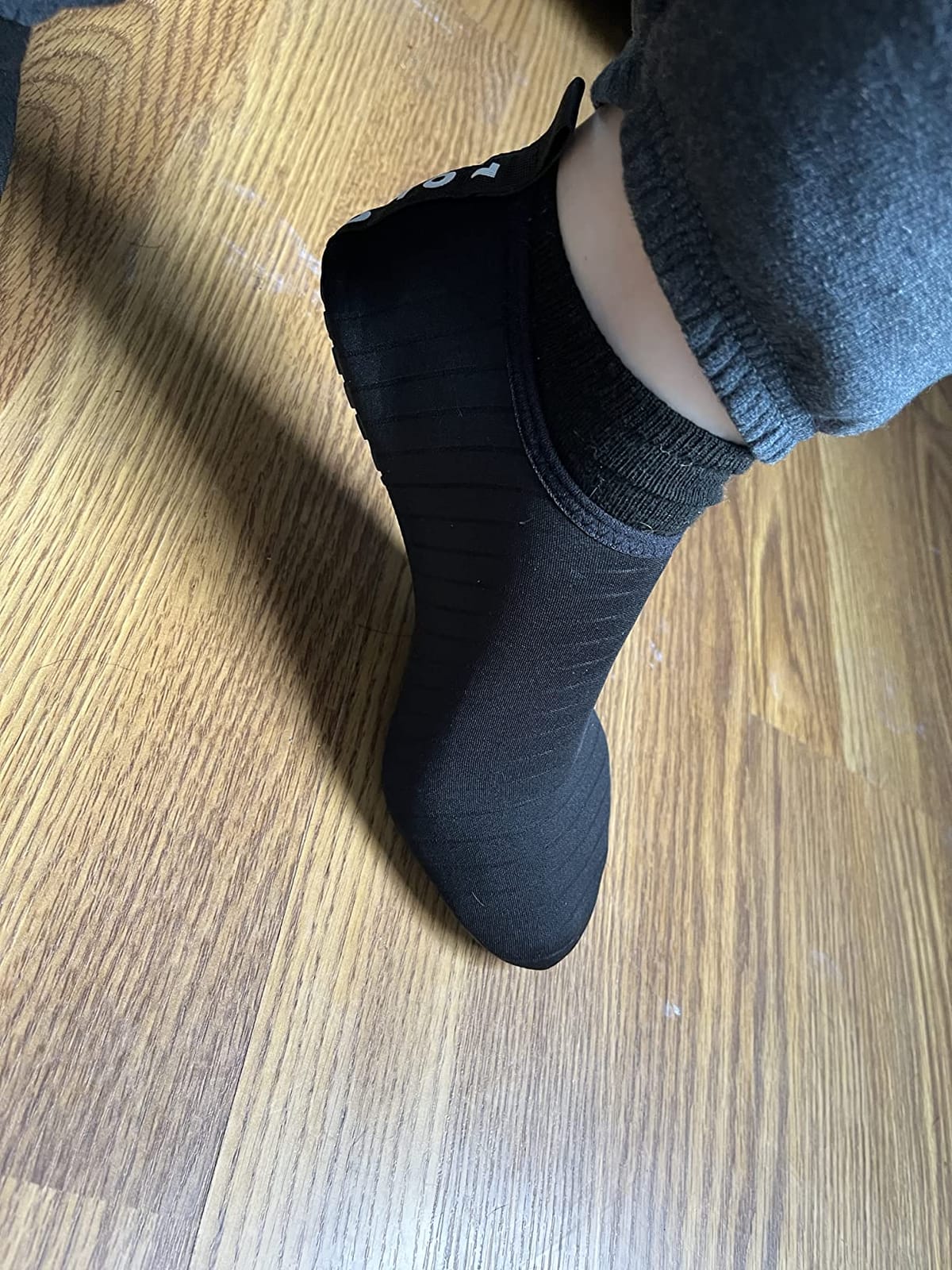 JOTO Water Shoes for Women Men Quick-Dry Breathable Aqua Socks Flexible Non-slip Rubber Sole lightweight Barefoot Aqua Water Socks for Swim Beach Yoga Exercise Pool Camping Snorkeling Surfing Kayaking customer photo 1