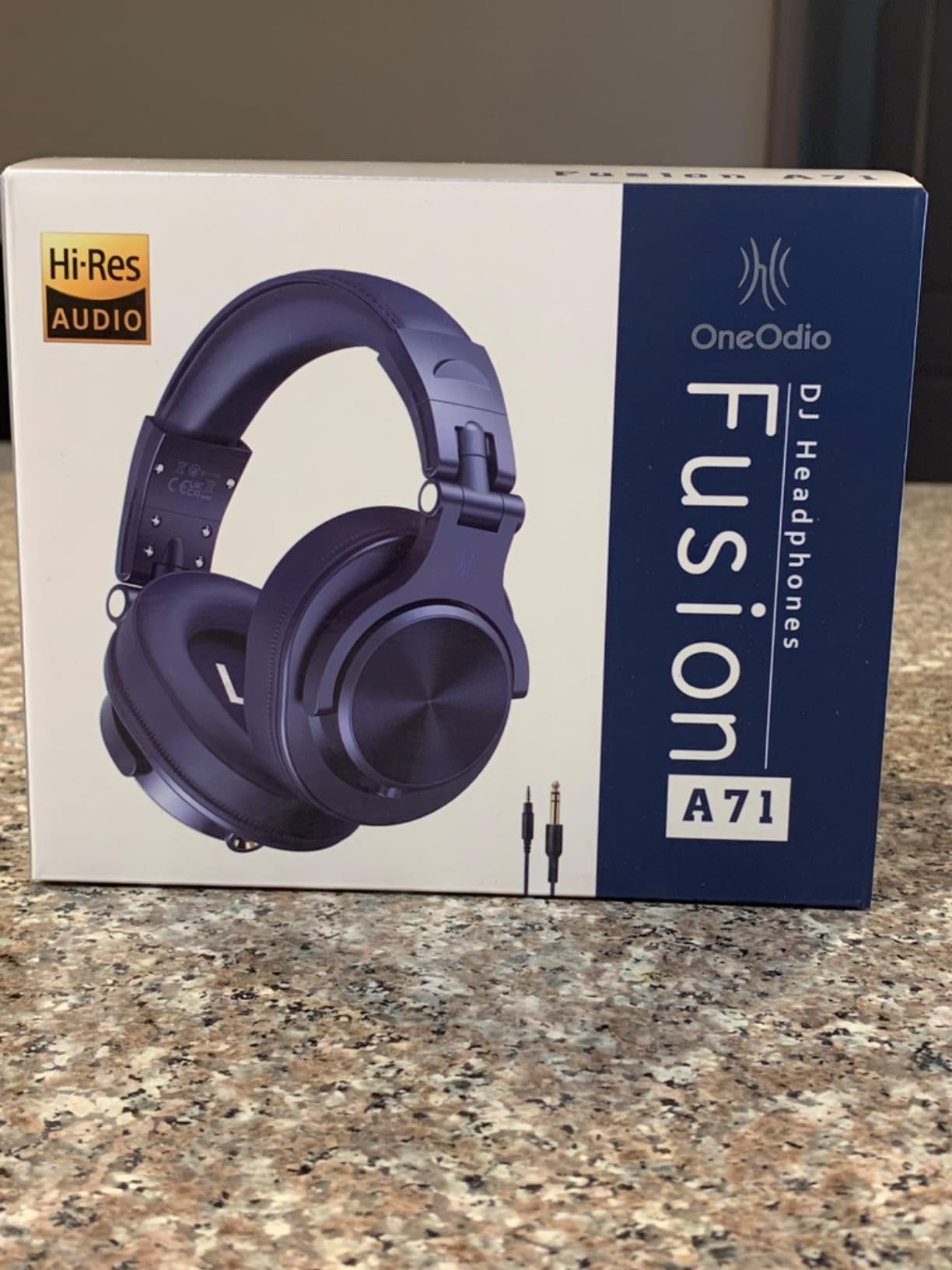 OneOdio A71 Hi-Res Wired Over-Ear Studio Headphones for DJ, Mixing - Red | headphone for studio recording, monitoring and mixing, with foldable design, 3.5mm/6.35mm jacks connect to PC, computer, DJ customer photo 1