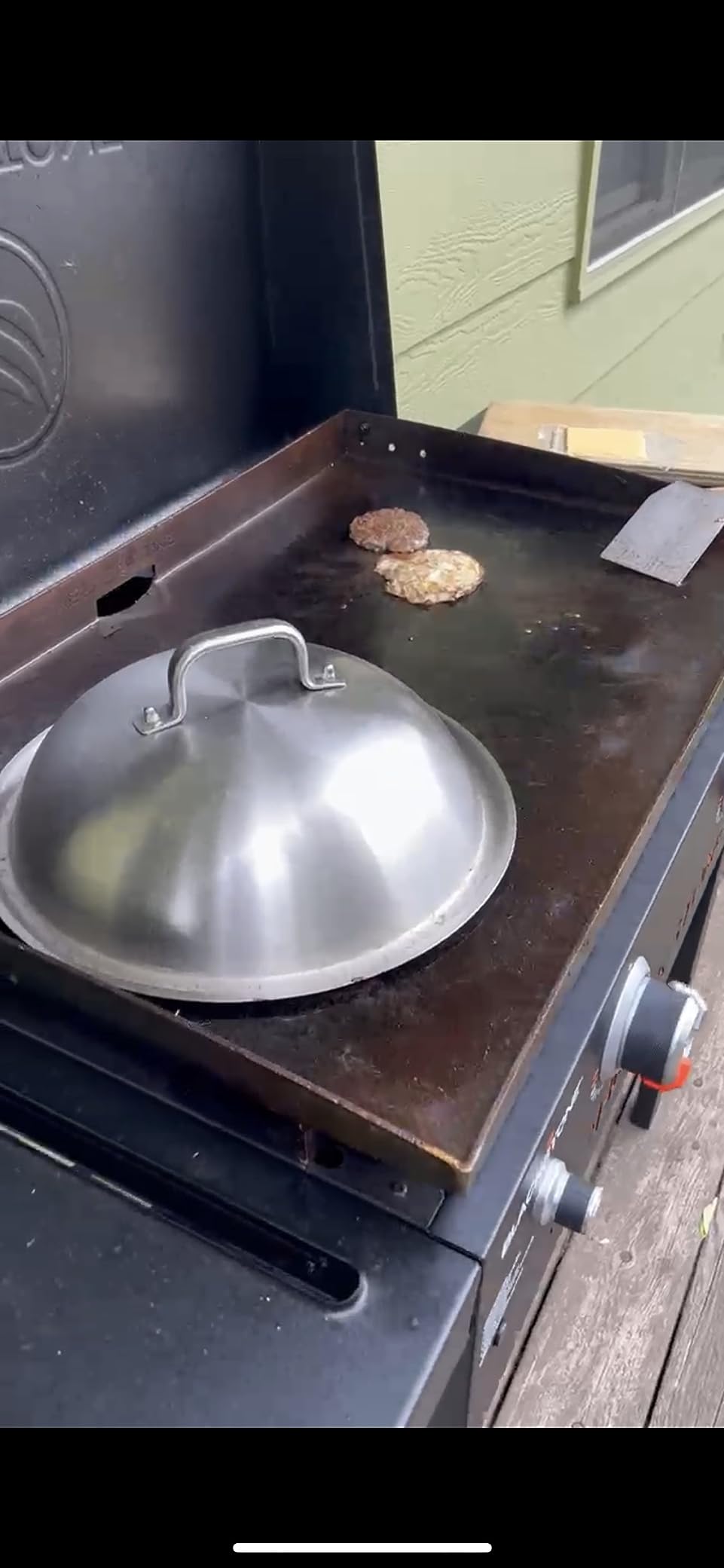 Homenote Griddle Accessories Kit with 12.5 Inch Dome and Smash Burger Press customer photo 1