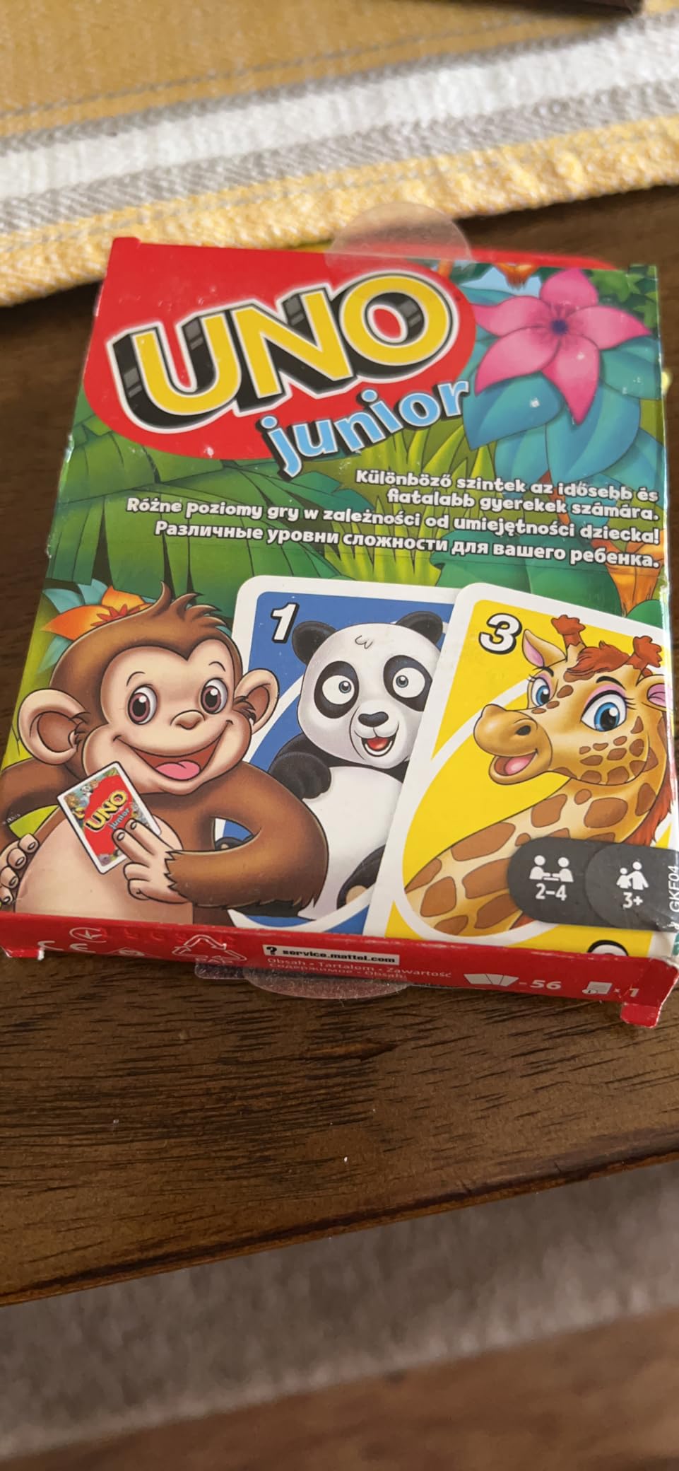 Mattel Games UNO Junior Card Game for Kids Ages 3+, 2-4 Players customer photo 1
