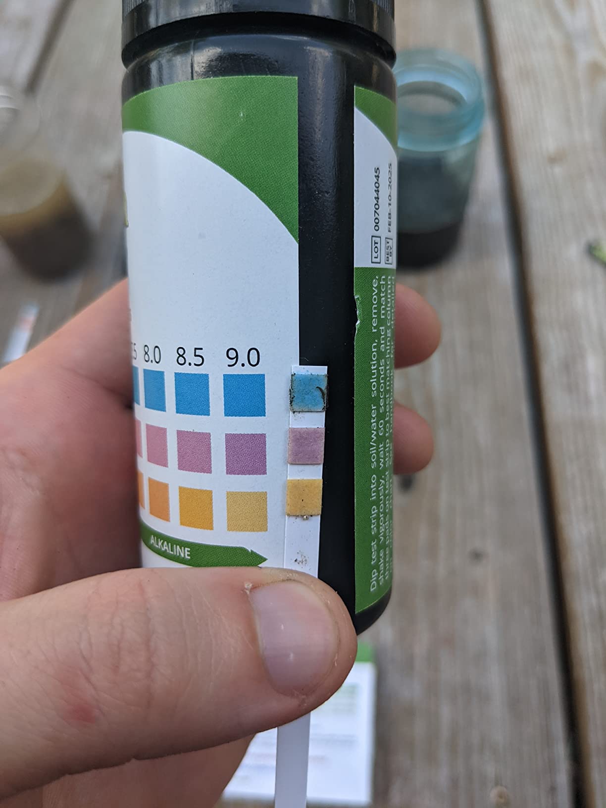 Garden Tutor Soil pH Test Kit – 100 Strips with AI-Powered Web Reader – Accurate Testing for Lawn, Garden & Compost – pH 3.5–9 customer photo 2
