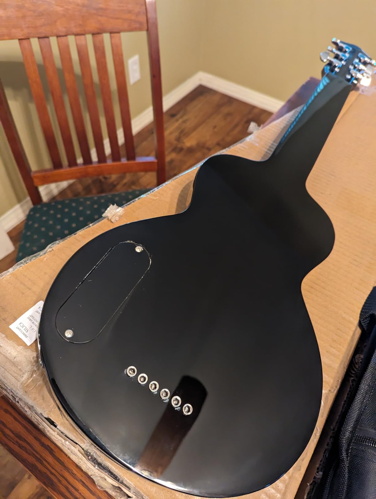 Lap Steel Guitar, Okoume Body (sunburst) customer photo 2