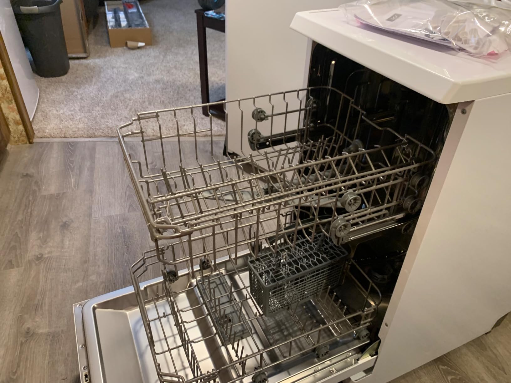 SPT SD-9263W 18″ Energy Star Portable Dishwasher – White customer photo 2