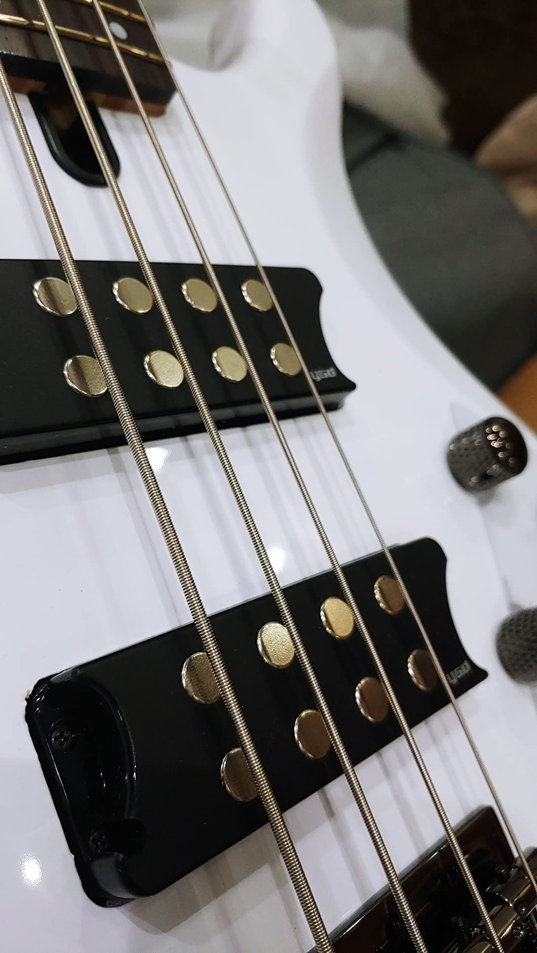 Yamaha TRBX304 Factory Blue 4-string bass customer photo 1