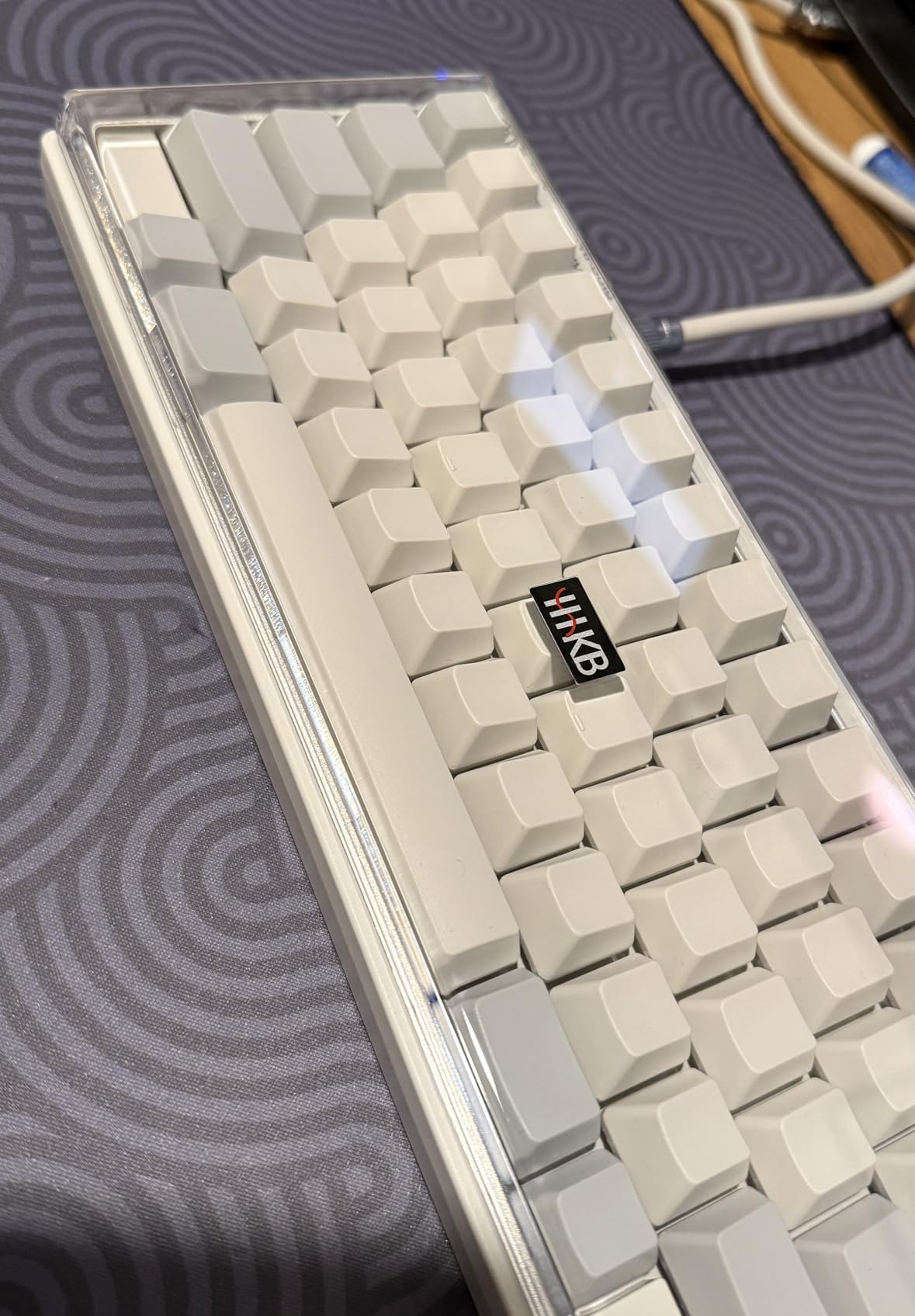 Happy Hacking Keyboard Professional Hybrid Type-S, White | Wireless, Bluetooth, Wired, USB, Silent, Mac, Windows, Blank | 2 Year Advance Exchange Warranty customer photo 1