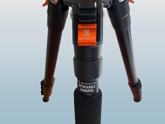 K&F CONCEPT 73 inch /186cm Camera Tripod,Transverse Center Column Aluminium DSLR Tripod with 360 Degree Ball Head 10kg Load Capacity,Quick Release Plate,Detachable Monopod T255A3+BH-28L customer photo 1