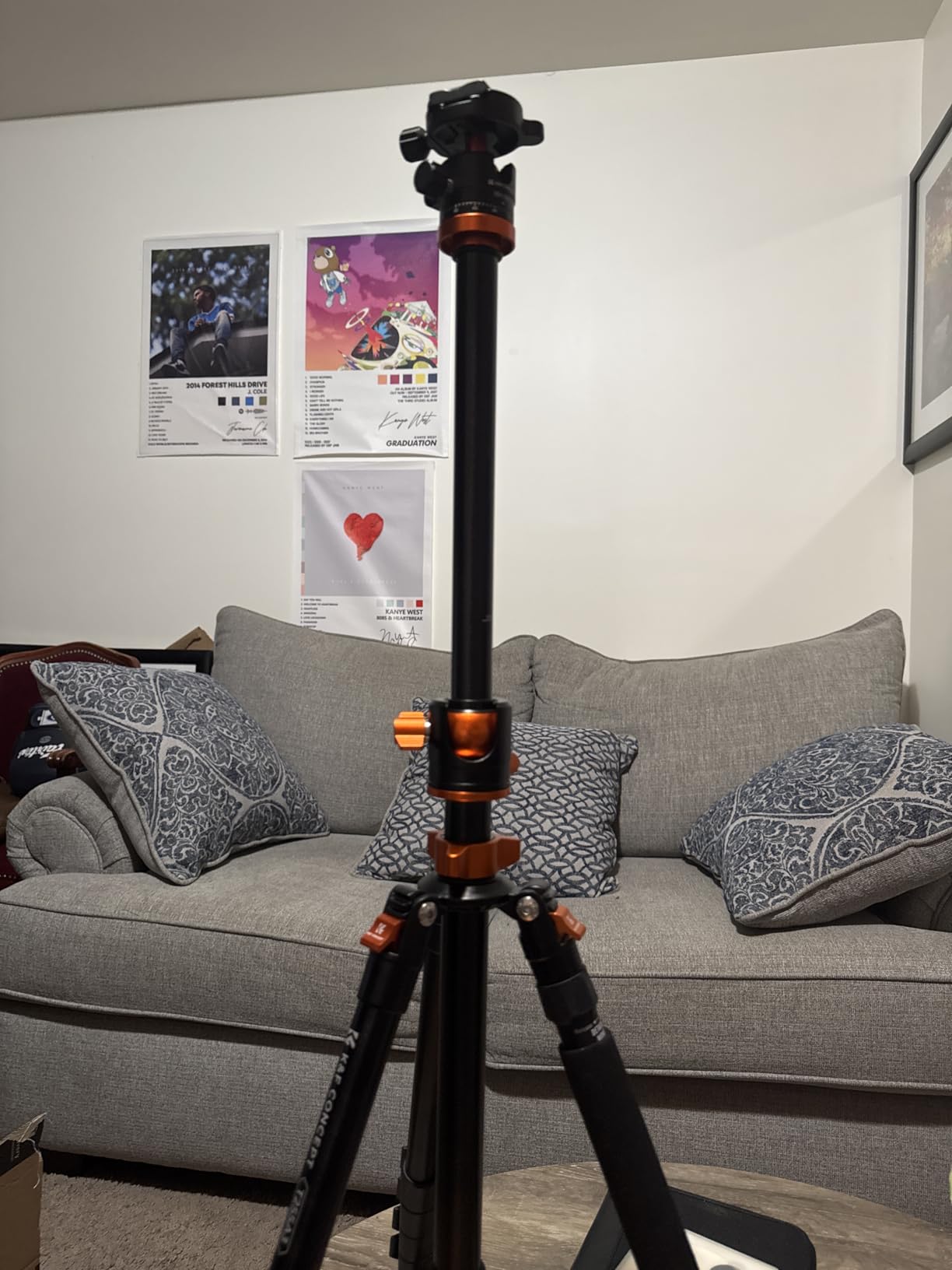 K&F CONCEPT 73 inch /186cm Camera Tripod,Transverse Center Column Aluminium DSLR Tripod with 360 Degree Ball Head 10kg Load Capacity,Quick Release Plate,Detachable Monopod T255A3+BH-28L customer photo 2