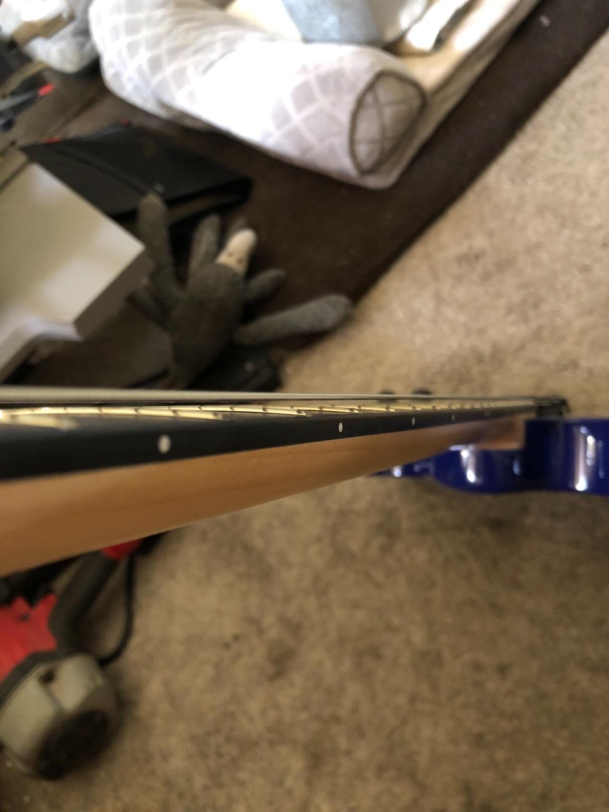 Ibanez Gio GRG7221QA Electric Guitar - Transparent Blue Burst | 7-string electric guitar with maple neck and 24 frets for metal, rock and practice customer photo 2