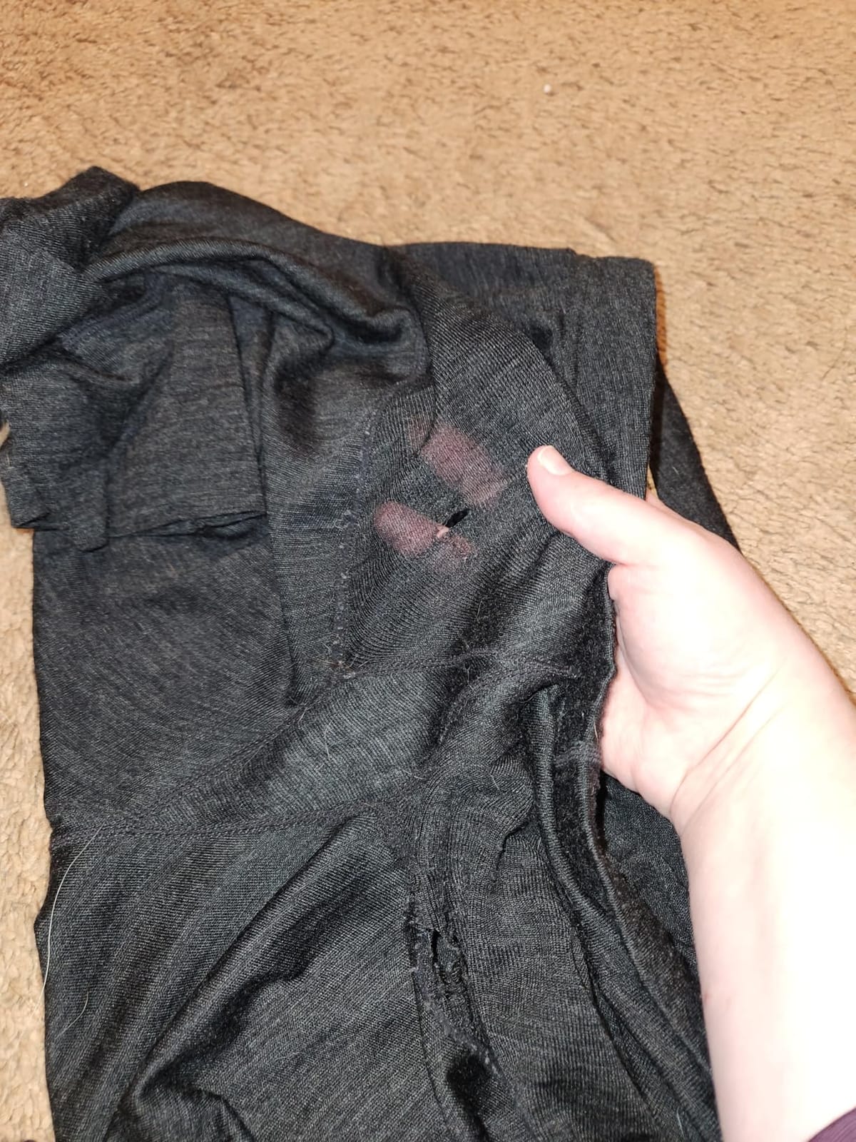 100% Merino Wool Base Layer Women Pants - Thermal Leggings Underwear customer photo 1