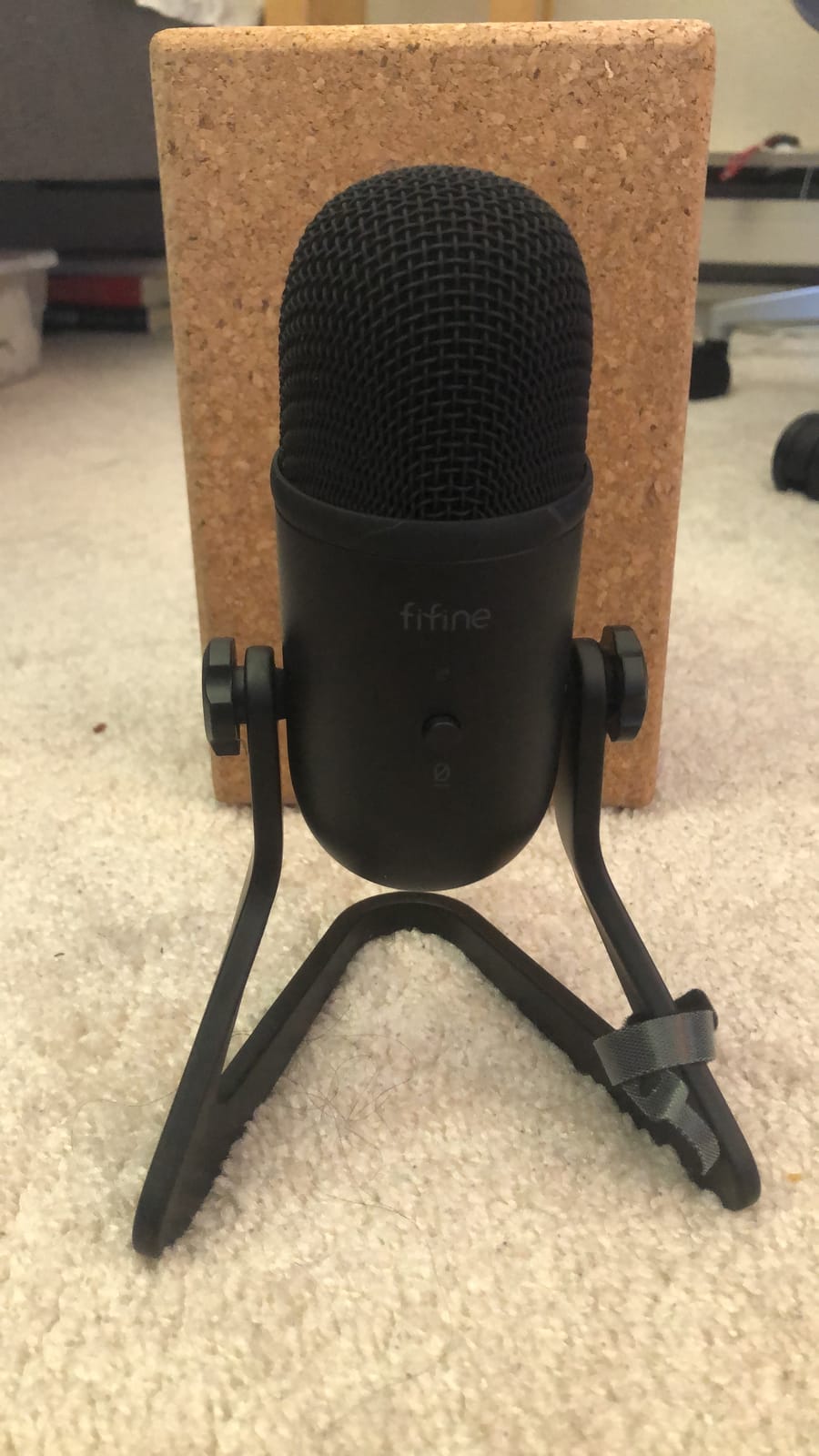 FIFINE K678 USB Podcast Microphone for Recording Streaming | Condenser Computer Mic for PC Mac, Headphone Output&Volume Control, Mic Gain Control, Mute Button, Vocal, YouTube, Gaming customer photo 2