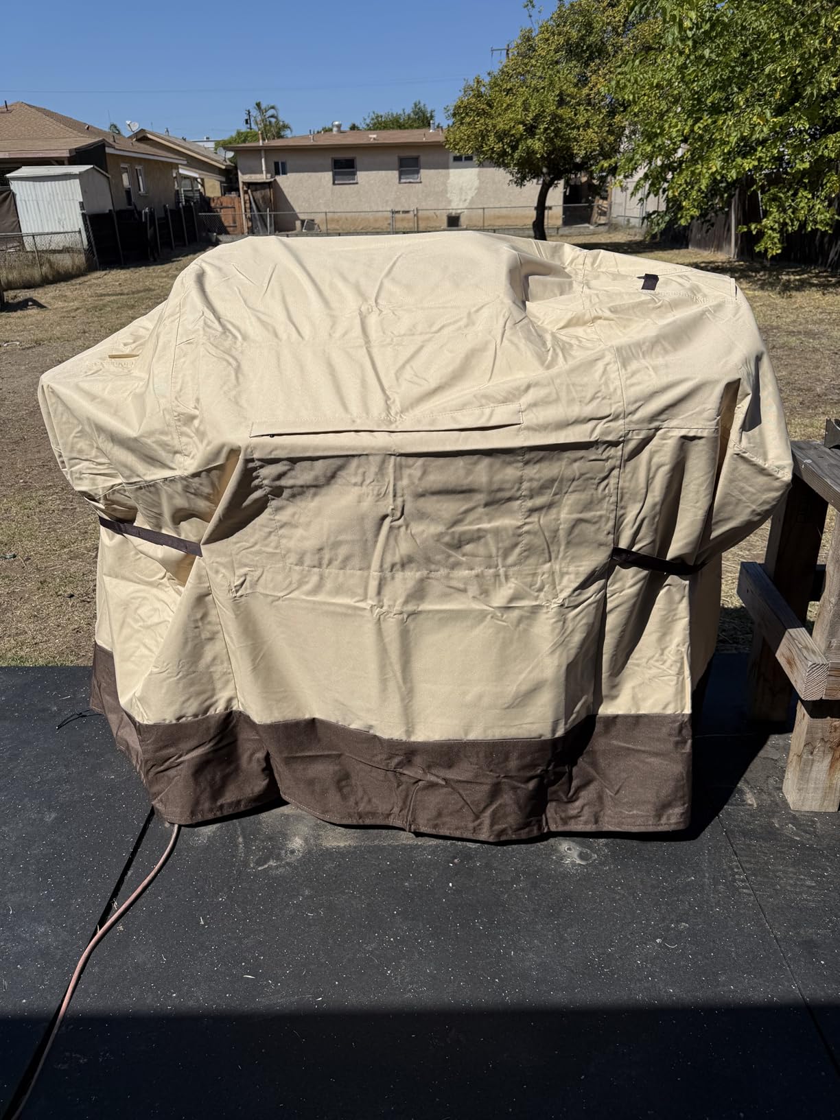 Vailge Grill Cover for Outdoor Grill & Waterproof 600D BBQ Cover 58 Inch customer photo 2
