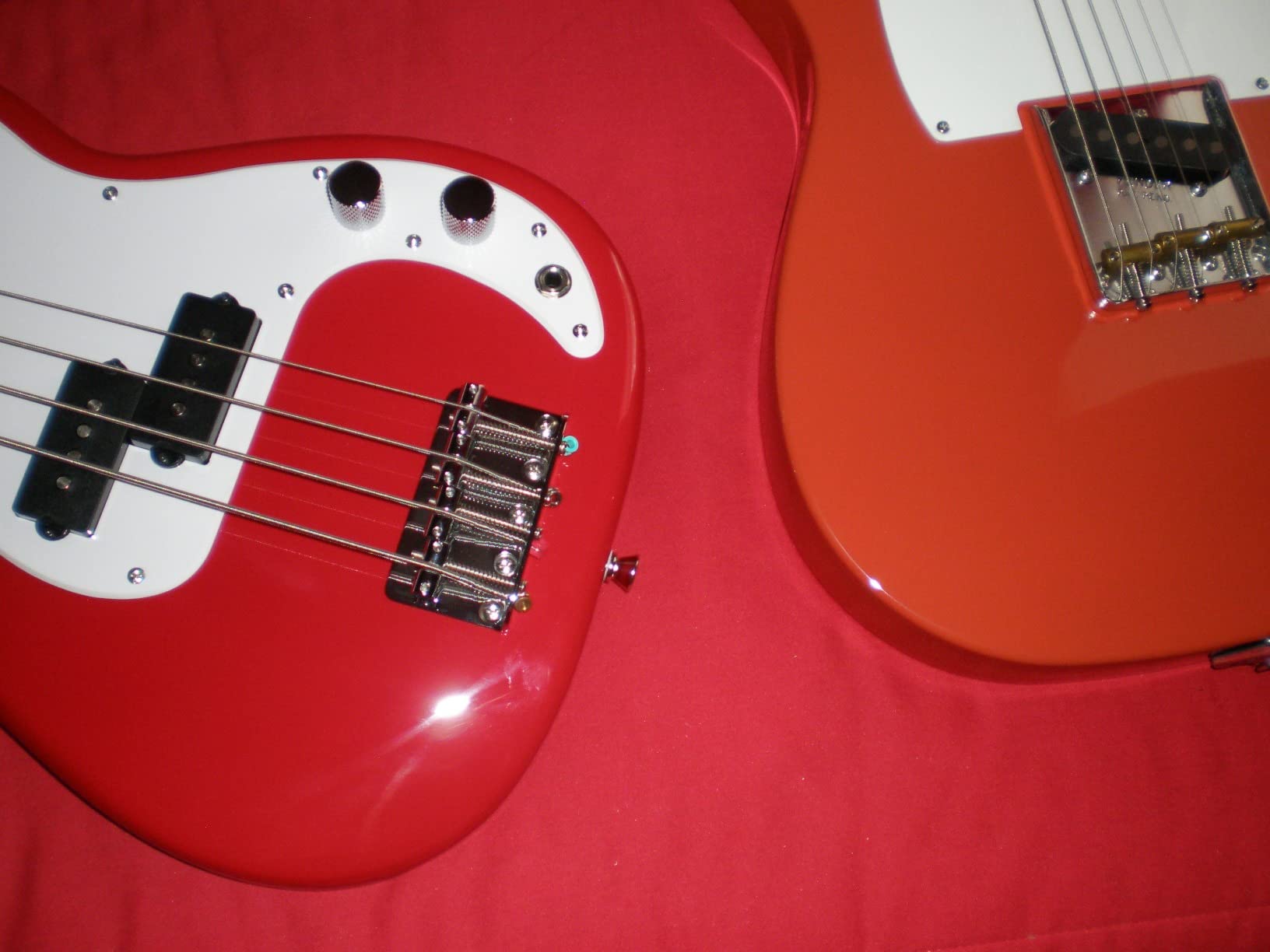 Fender Mini Precision Bass Guitar, Short Scale, 3/4 Size, Dakota Red customer photo 2