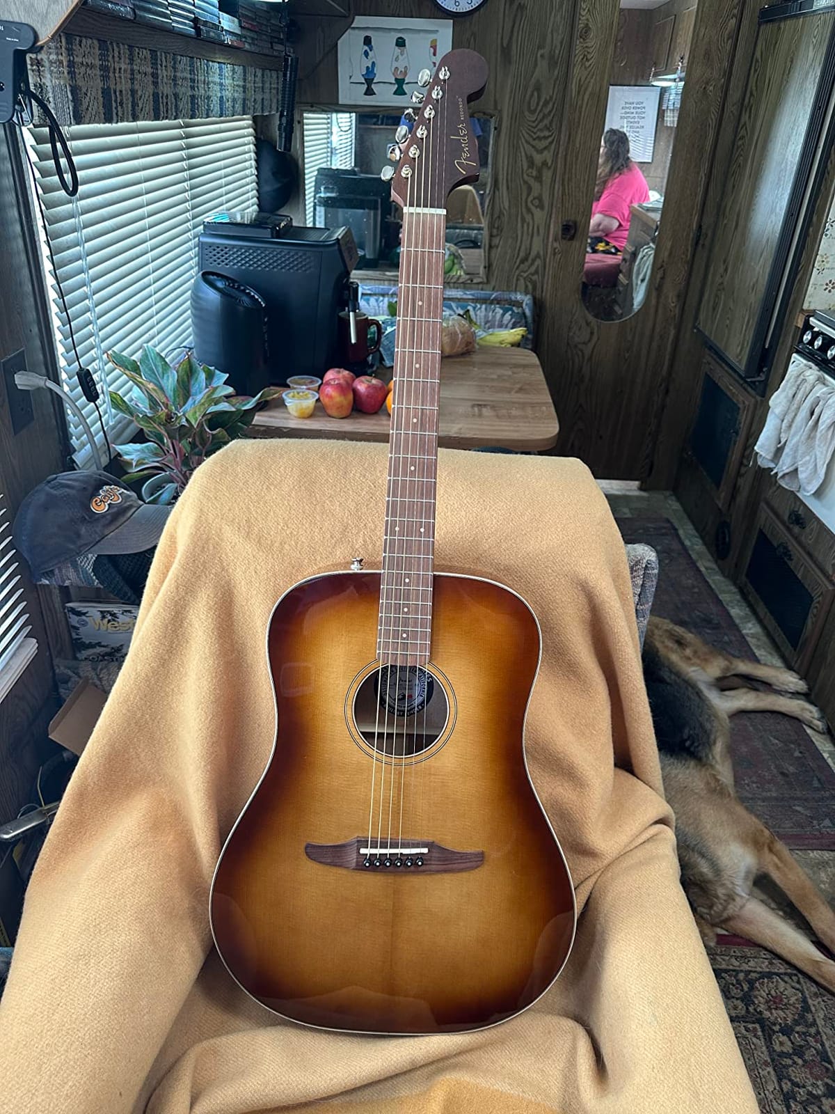 Fender All-Mahogany Redondo Special Acoustic Guitar, Natural, Pau Ferro Fingerboard, with Gig Bag customer photo 2