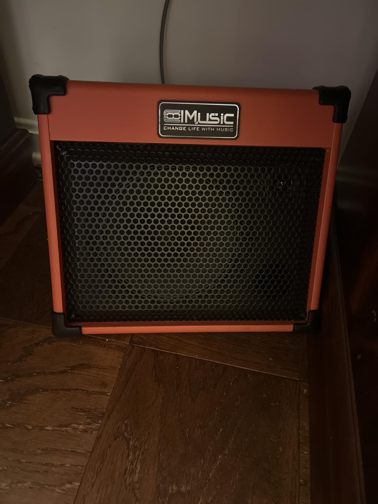 Acoustic Guitar Amplifier, 20 Watt Bluetooth Amp for Guitar Acoustic with Reverb Chorus Effect, 3 Band EQ (Including Microphone and Audio Cable) customer photo 1