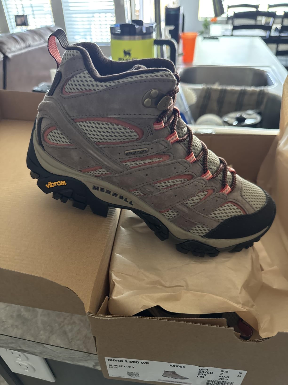 Merrell Women's Moab 2 Mid Waterproof Hiking Boot customer photo 2