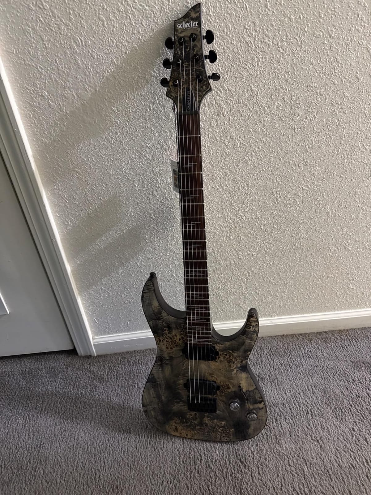 Schecter Omen Elite-6 Electric Guitar - Charcoal customer photo 2