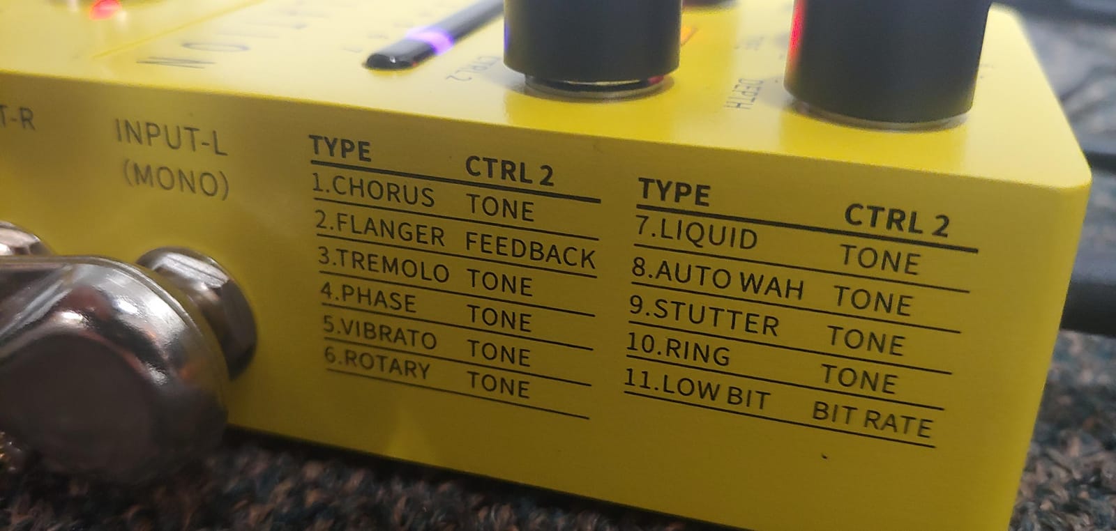 FLAMMA FS05 Multi Modulation Pedal Electric Guitar Stereo Effects Pedal with 7 Storable Slots 11 Modulation Effects True Bypass customer photo 1