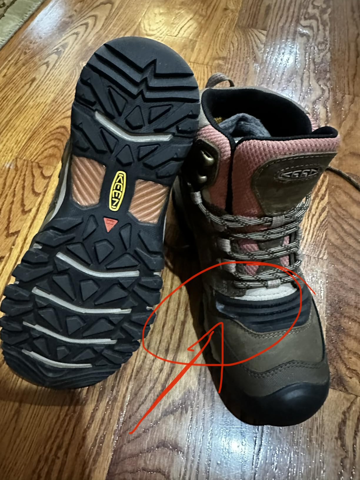 KEEN Women's Women's - Ridge Flex Mid Height Waterproof customer photo 2