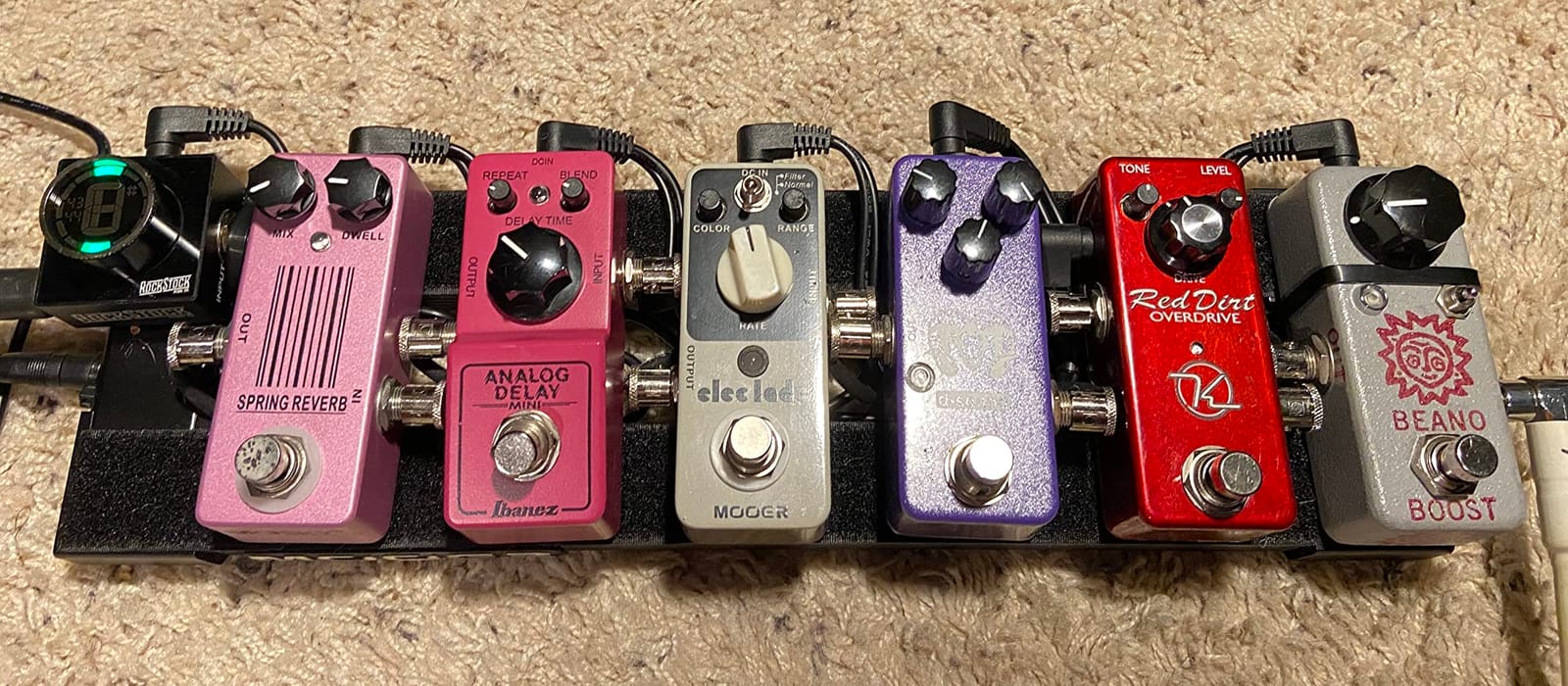 Nano Electric Guitar Tuner Pedal - Smallest Tuner Foot Pedal In The World customer photo 1