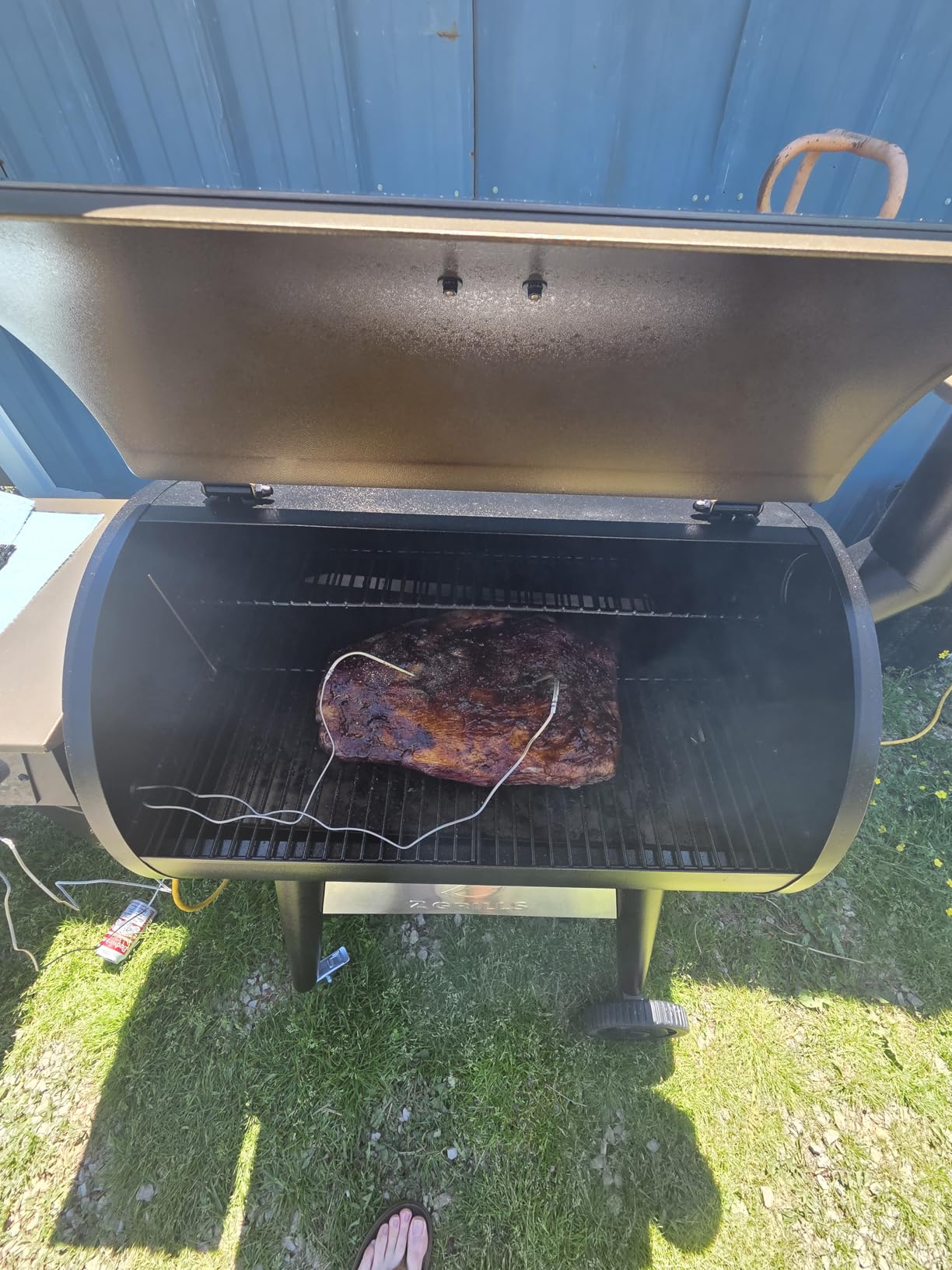 Z GRILLS 7002C Wood Pellet Grill, PID 3.0 Controller,697 in sq customer photo 1