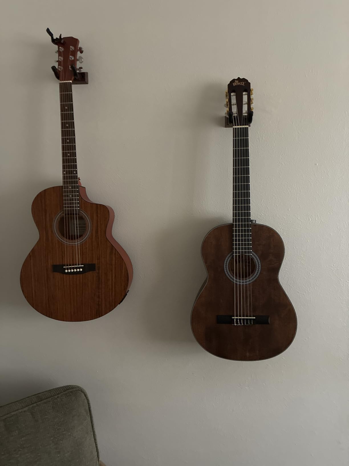 Winzz Classical Guitar 4/4 Adult Classical Guitar for Beginners 39 Inches Brown customer photo 2