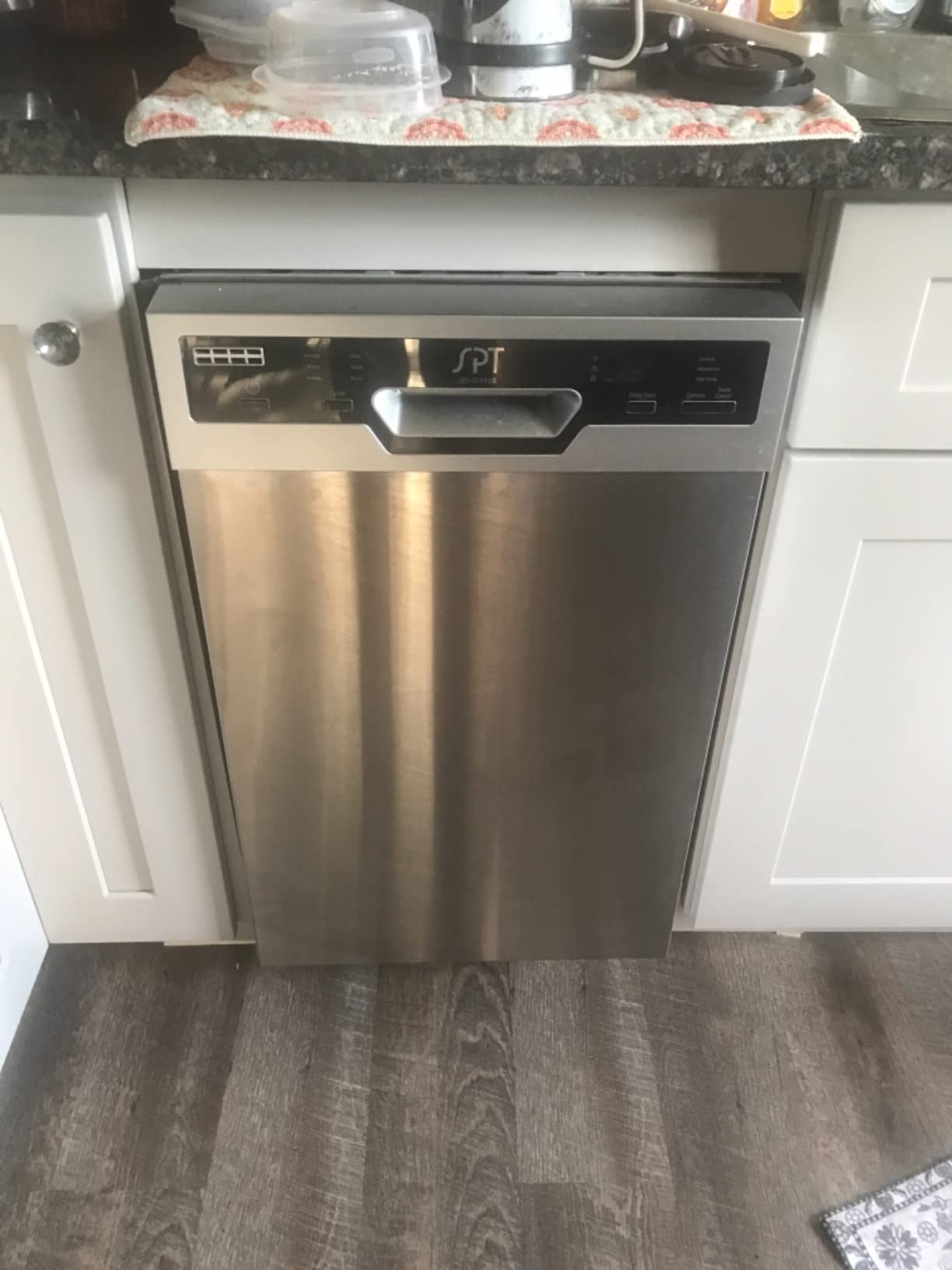 SPT SD-9254SSA 18″ Wide Built-In Stainless Steel Dishwasher w/Heated Drying, ENERGY STAR, 6 Wash Programs, 8 Place Settings and Stainless Steel Tub customer photo 1