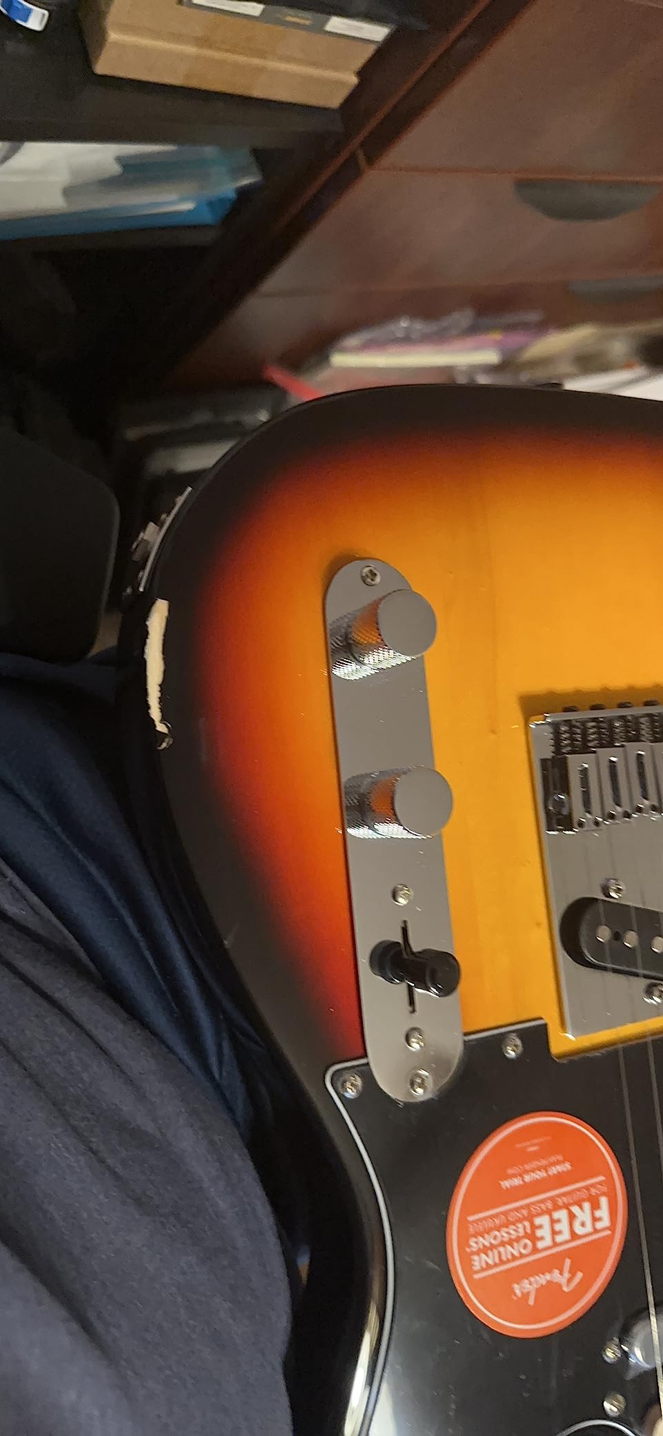 Squier Affinity Series Telecaster Electric Guitar, with 2-Year Warranty, 3-Color Sunburst, Maple Fingerboard customer photo 1