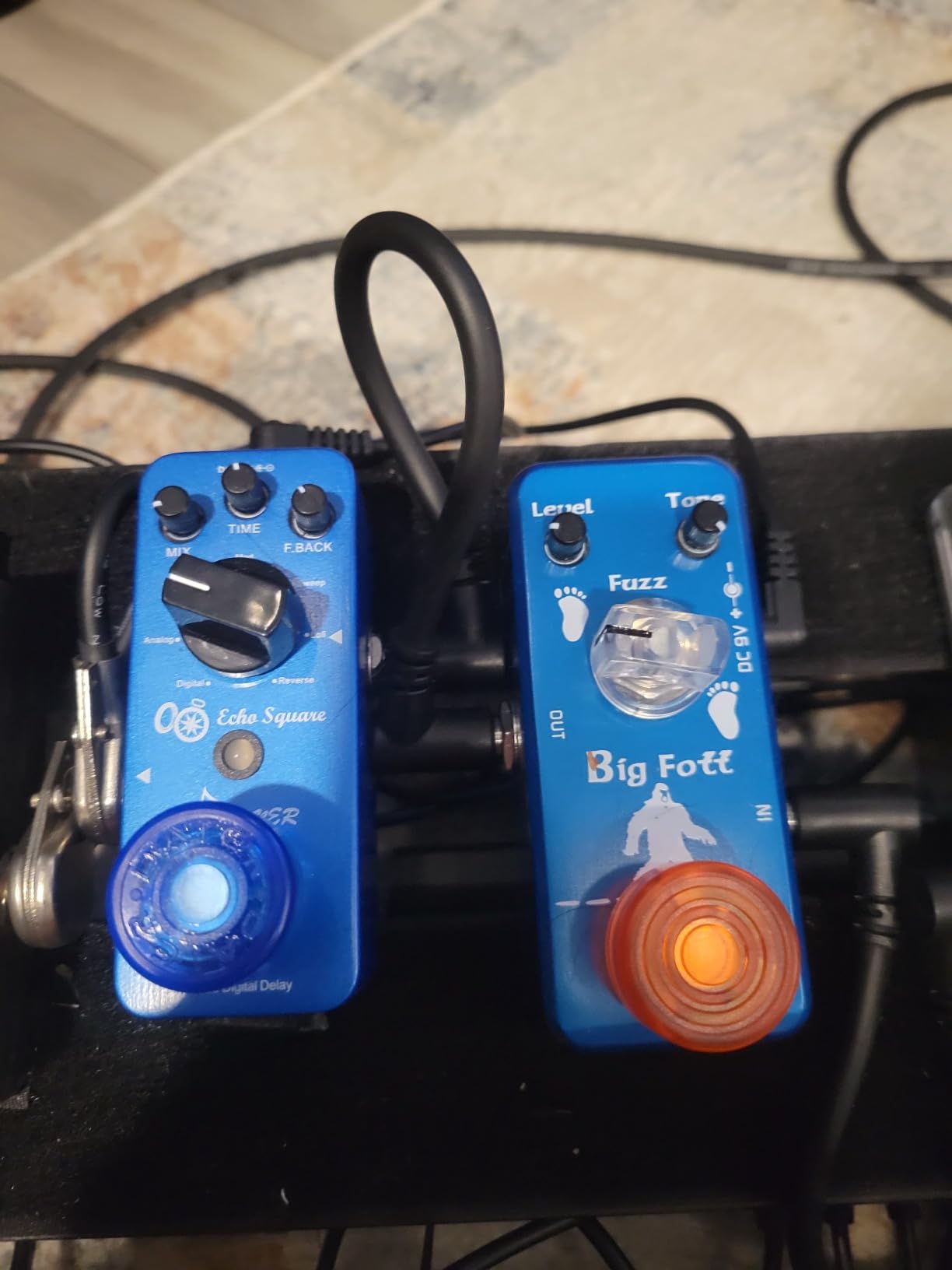 MP-303 Big Fott Fuzz Guitar Effect Pedal Classic Mini Pedal with True Bypass customer photo 1