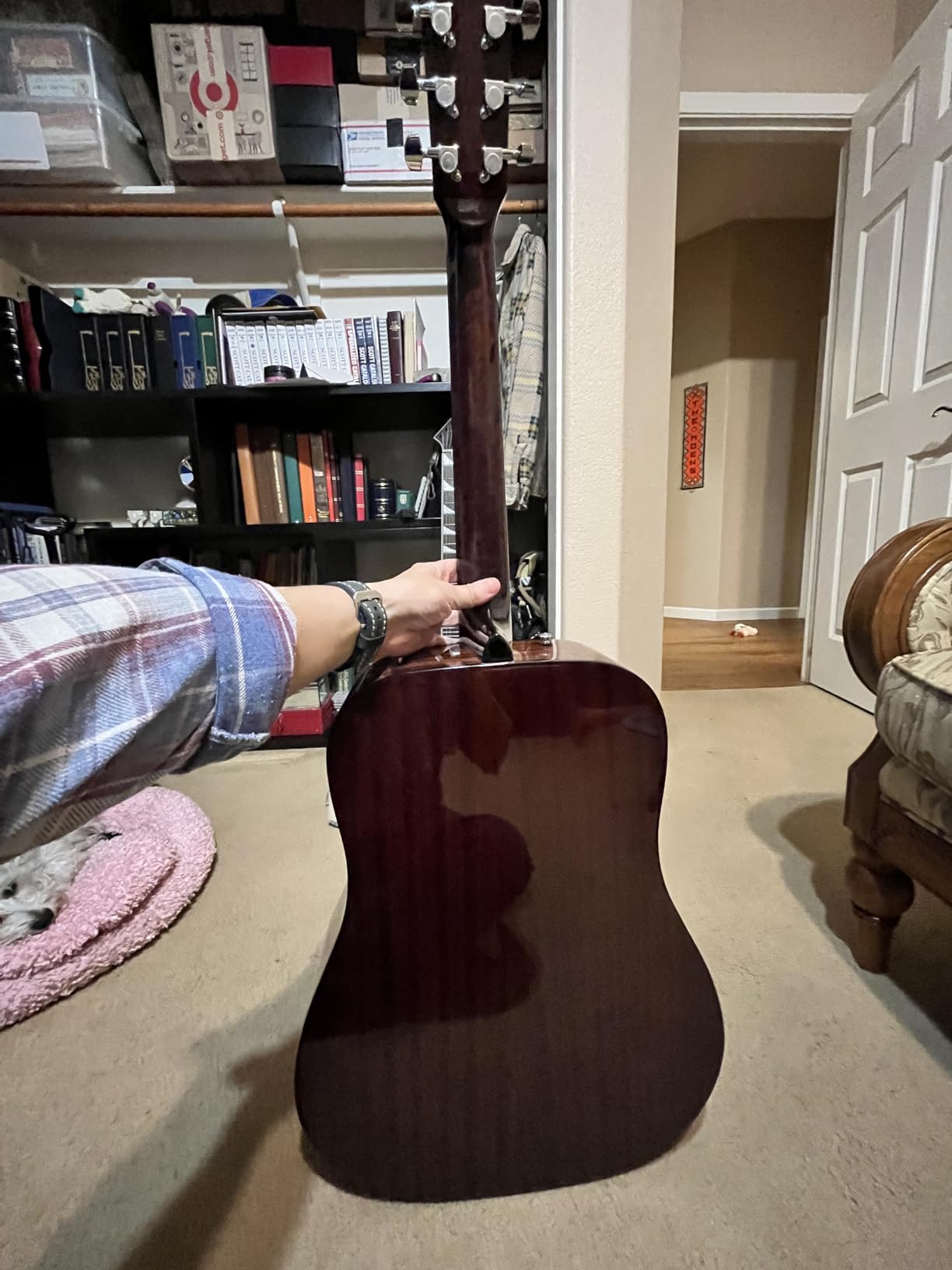 Fender CD-60S Solid Top Dreadnought Acoustic Guitar - All Mahogany Bundle customer photo 1
